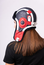 Load image into Gallery viewer, Red/White/Blue Shearling Aviator Hat