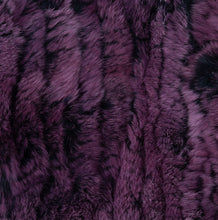 Load image into Gallery viewer, Rex Rabbit Cowl Neck - Aqua Black