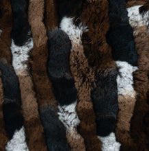 Load image into Gallery viewer, Rex Rabbit Cowl Neck - Black Plum