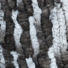 Load image into Gallery viewer, Rex Rabbit Cowl Neck - Black Plum