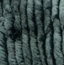 Load image into Gallery viewer, Rex Rabbit Cowl Neck - Aqua Black