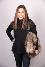 Load image into Gallery viewer, Natural Asiatic Raccoon Handbag