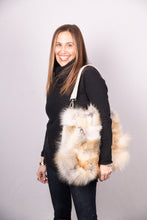 Load image into Gallery viewer, Natural Golden Island Fox Handbag