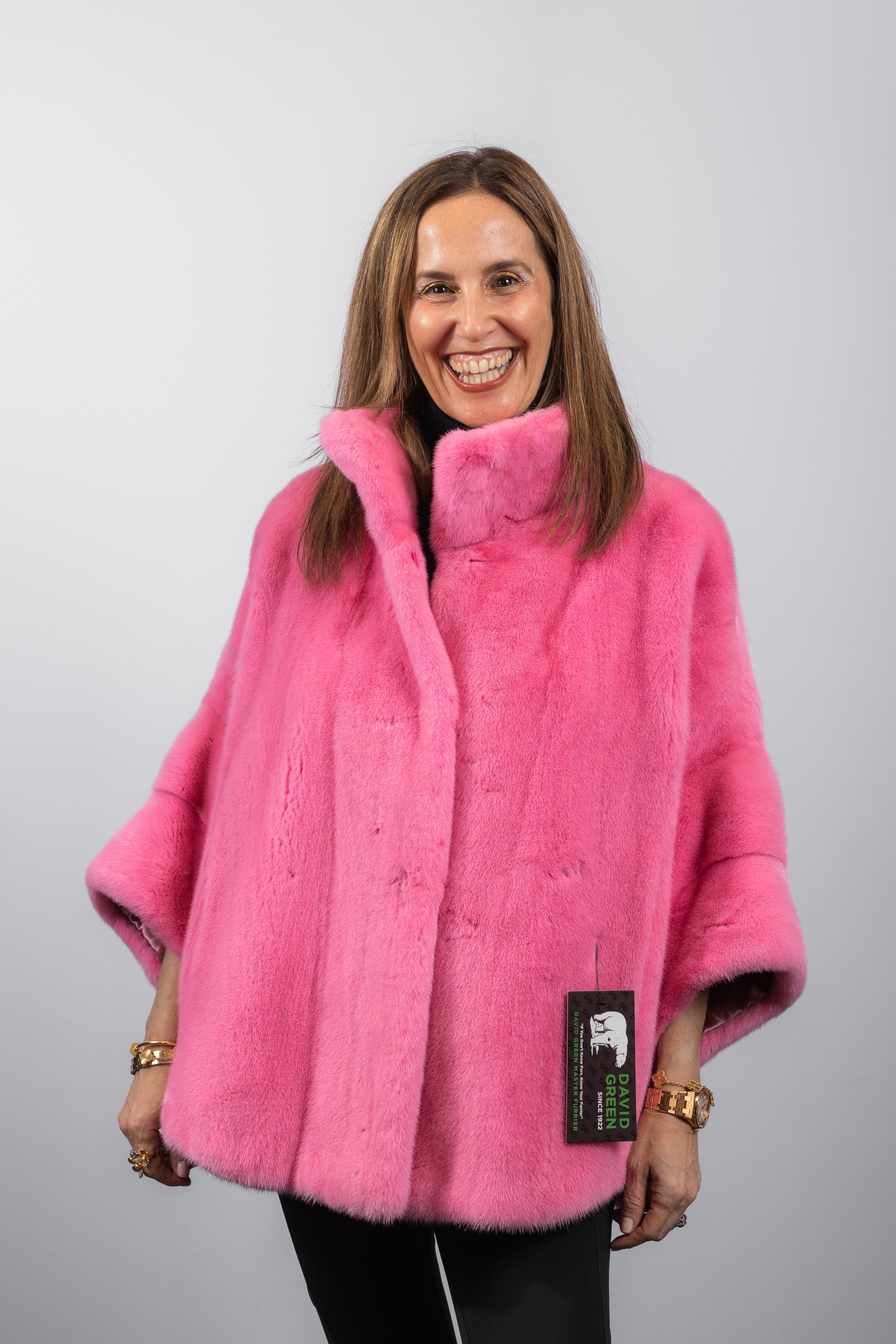 Bubblegum Mink Jacket
