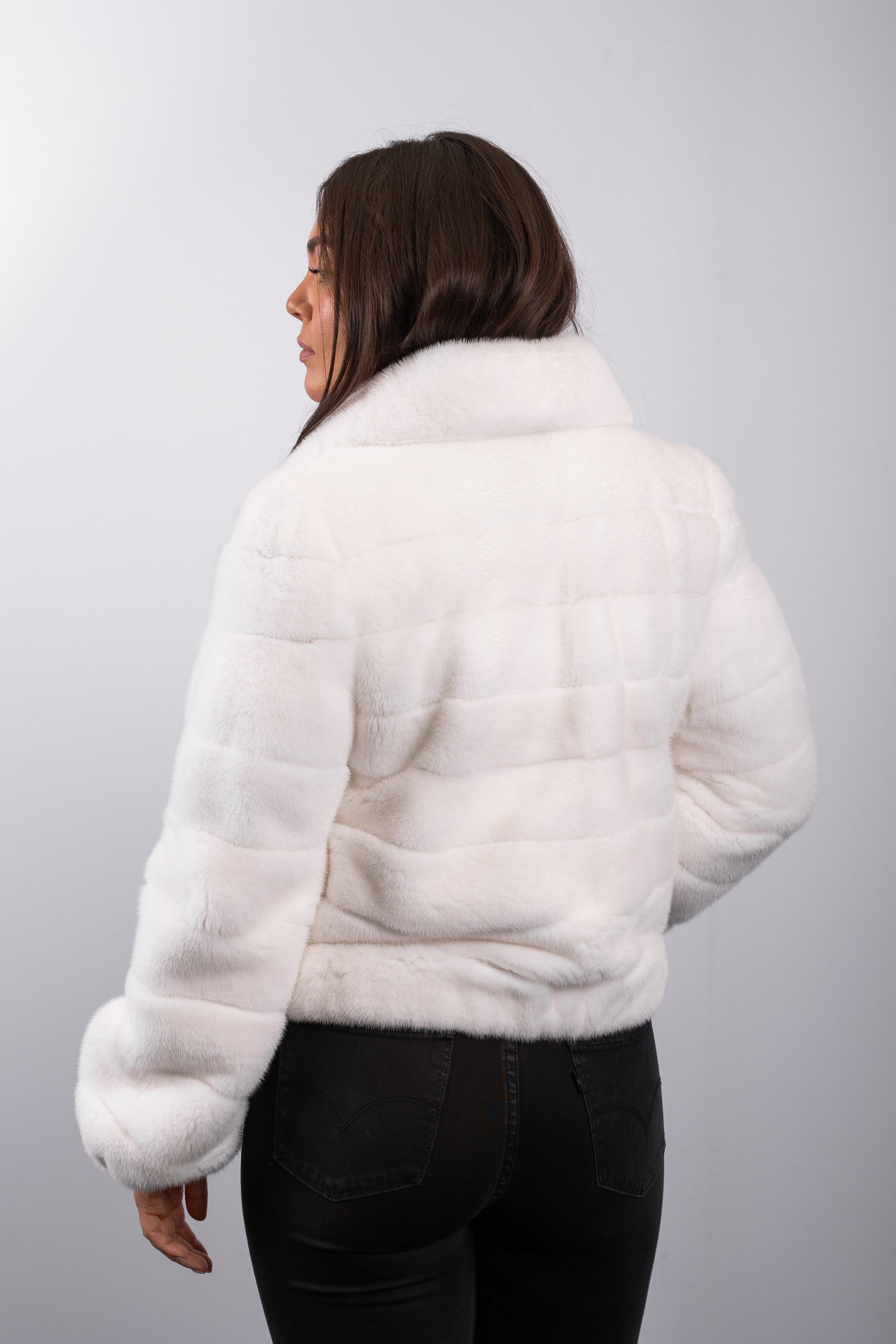 White Mink Jacket