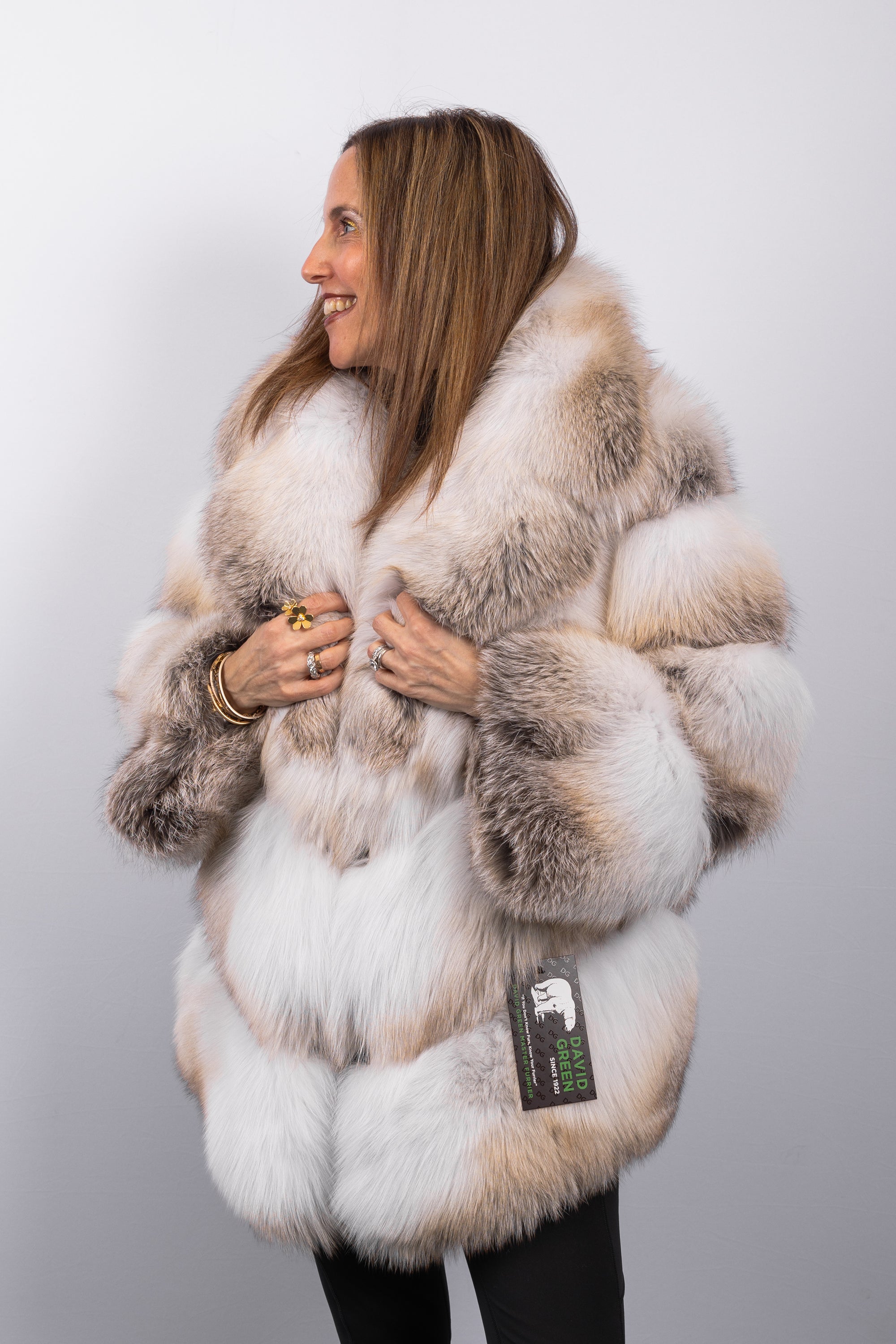 Natural Shadow Fawn Fox Jacket