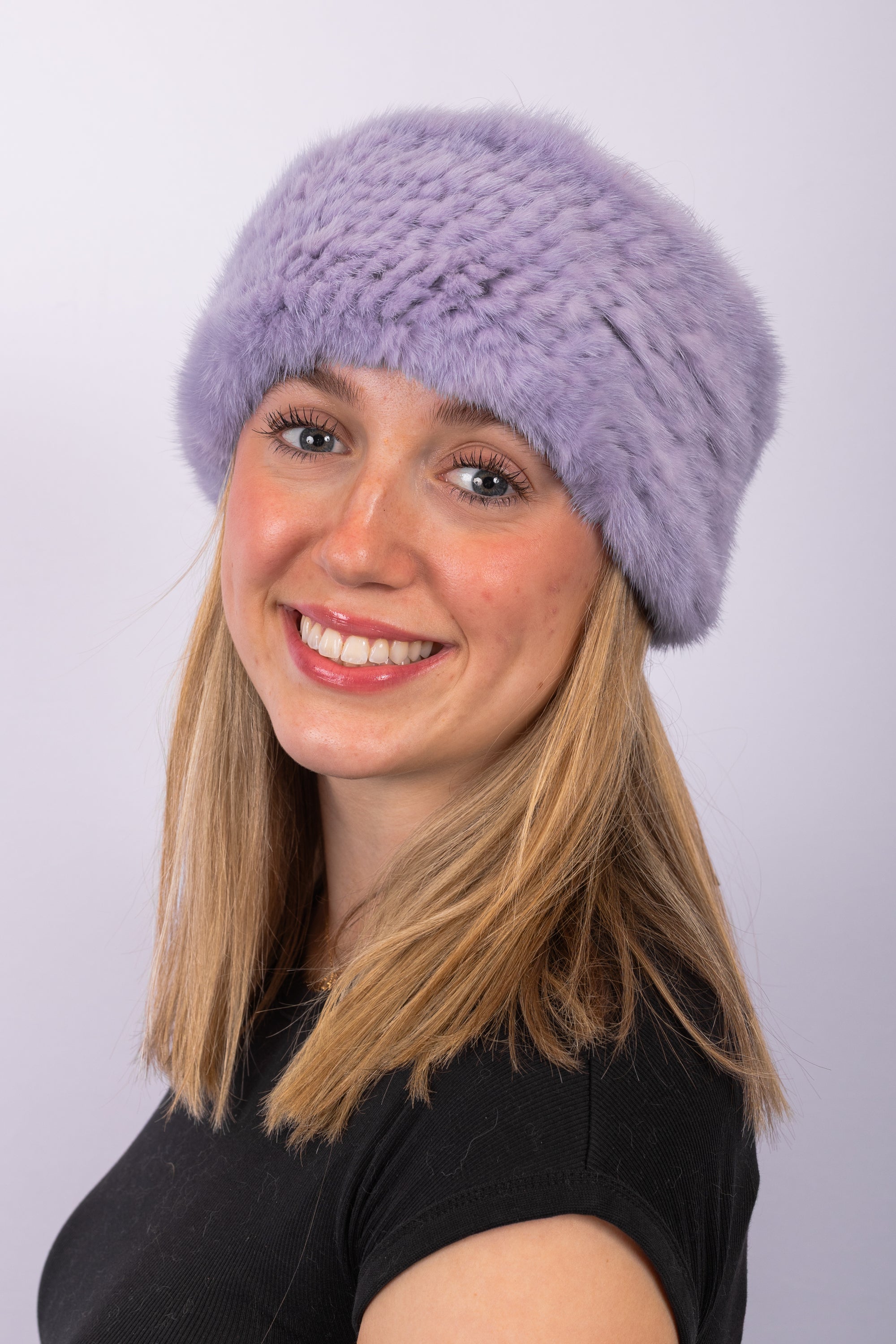 Lilac Mink Headband