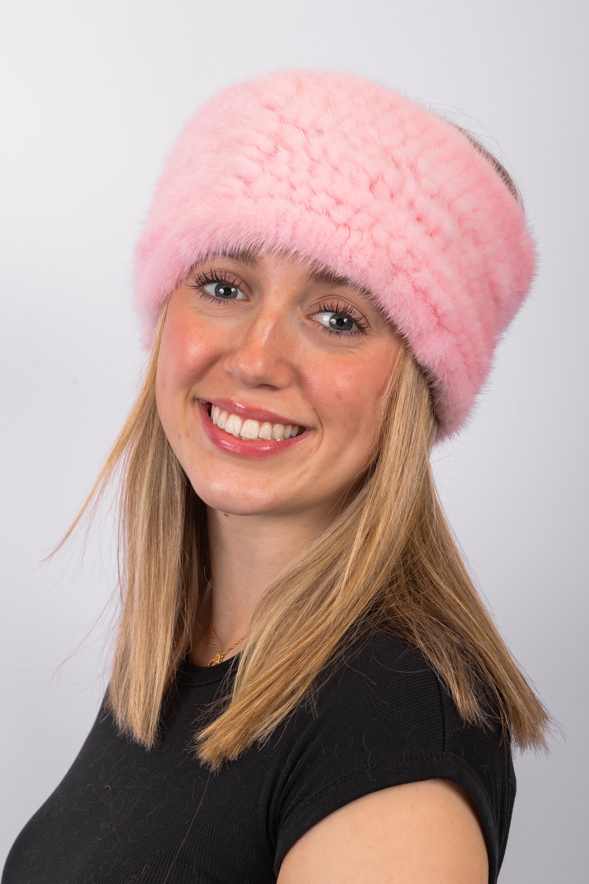 Cotton Candy Mink Headband