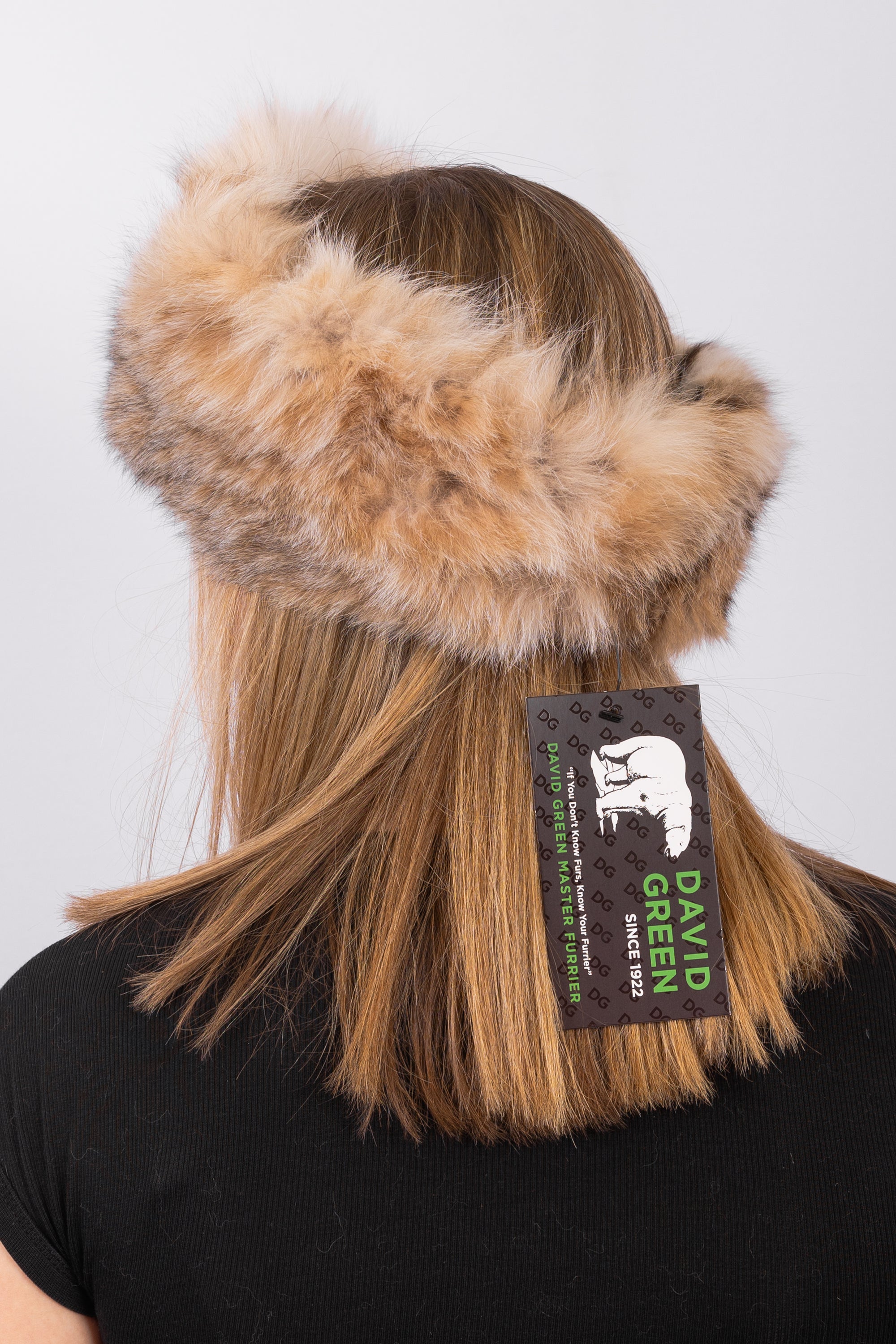 Natural Lynx Cat Headband