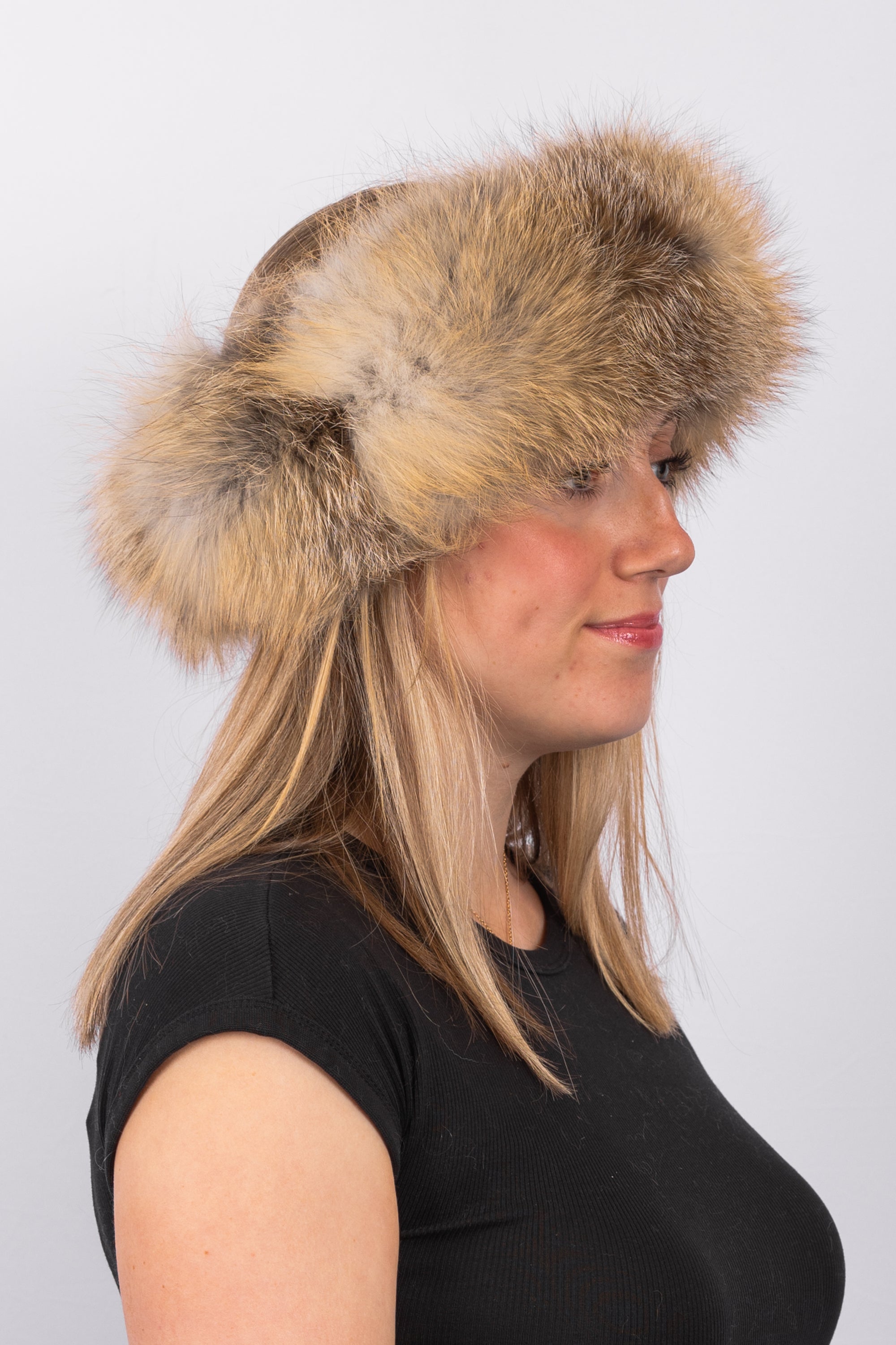 Natural Golden Island Fox Headband