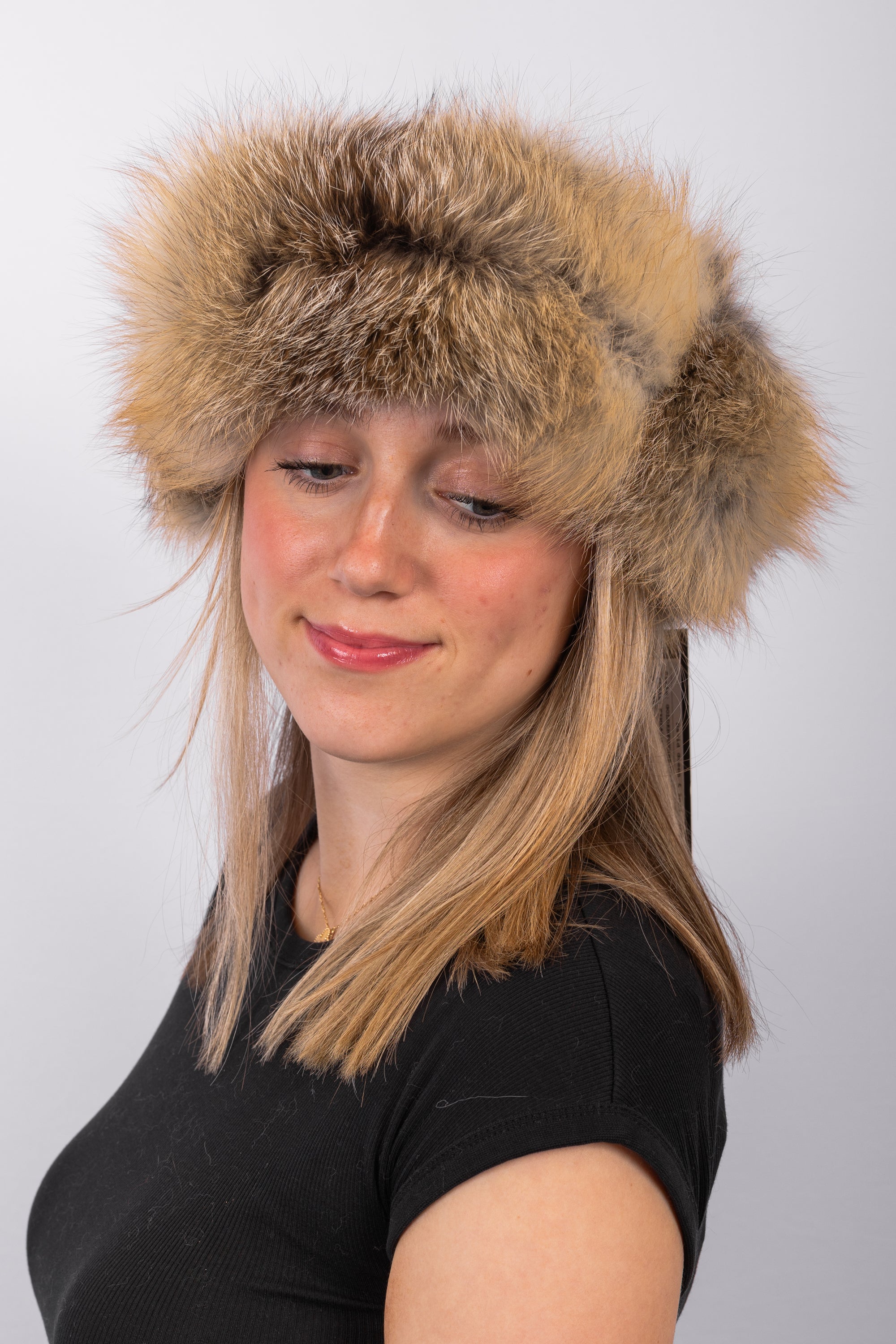 Natural Golden Island Fox Headband