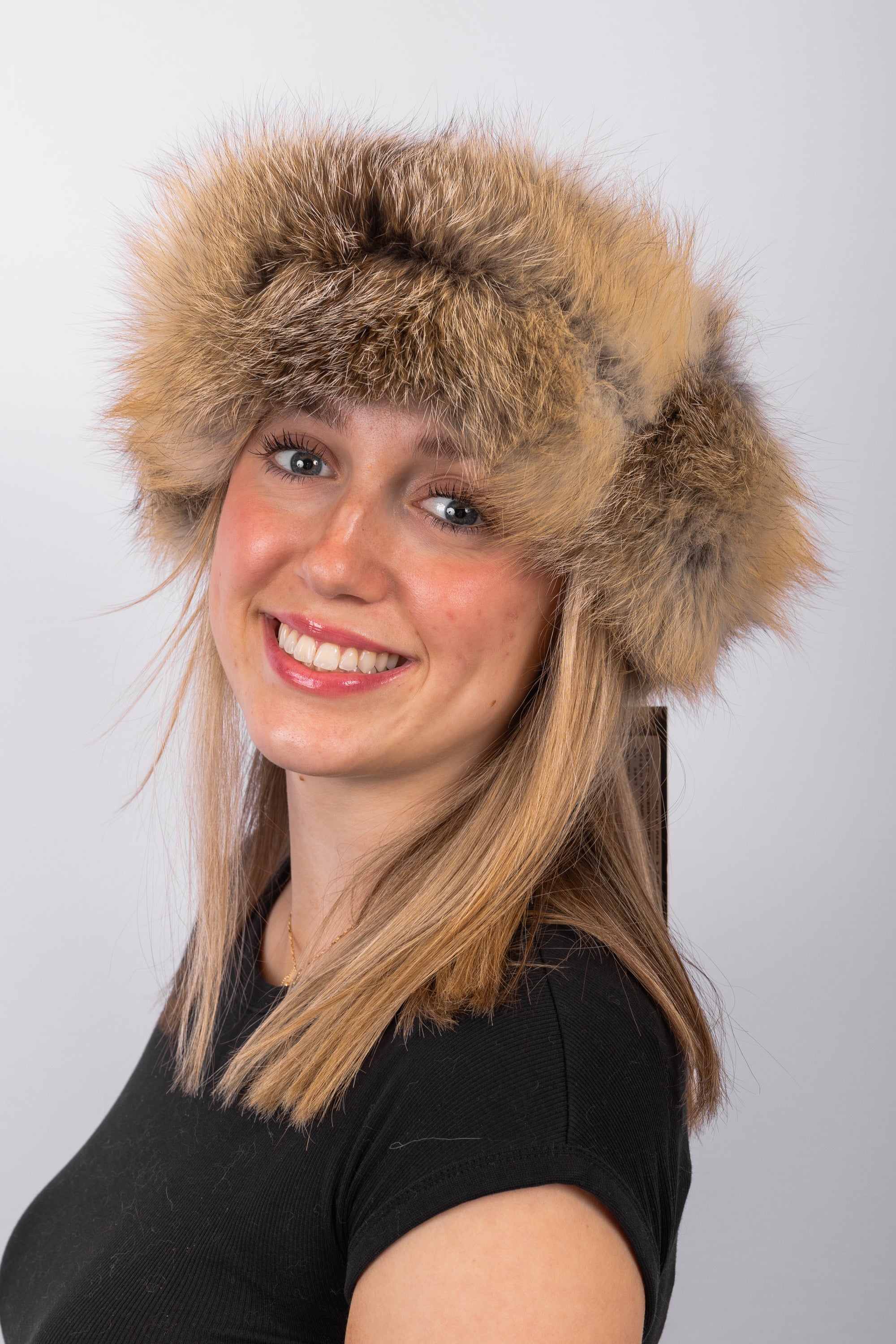 Natural Golden Island Fox Headband