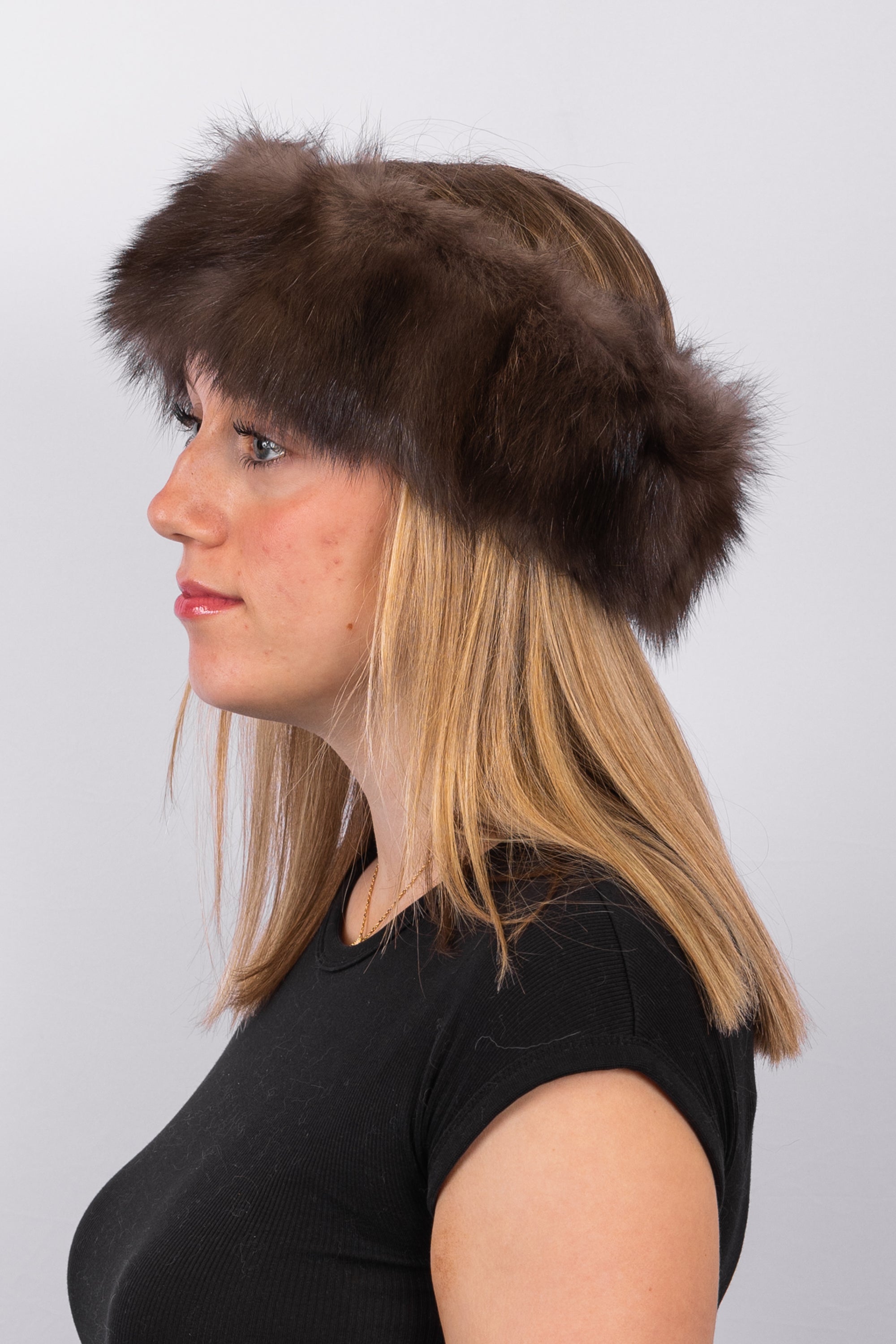 Natural Canadian Sable Headband