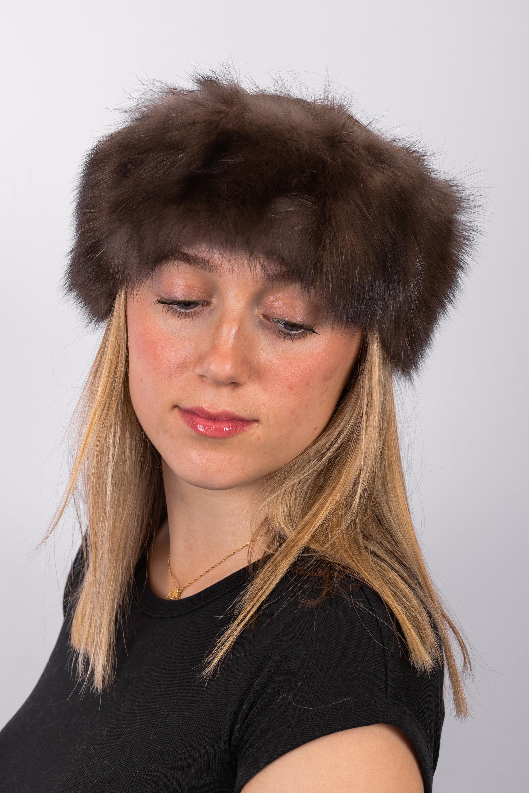 Natural Canadian Sable Headband