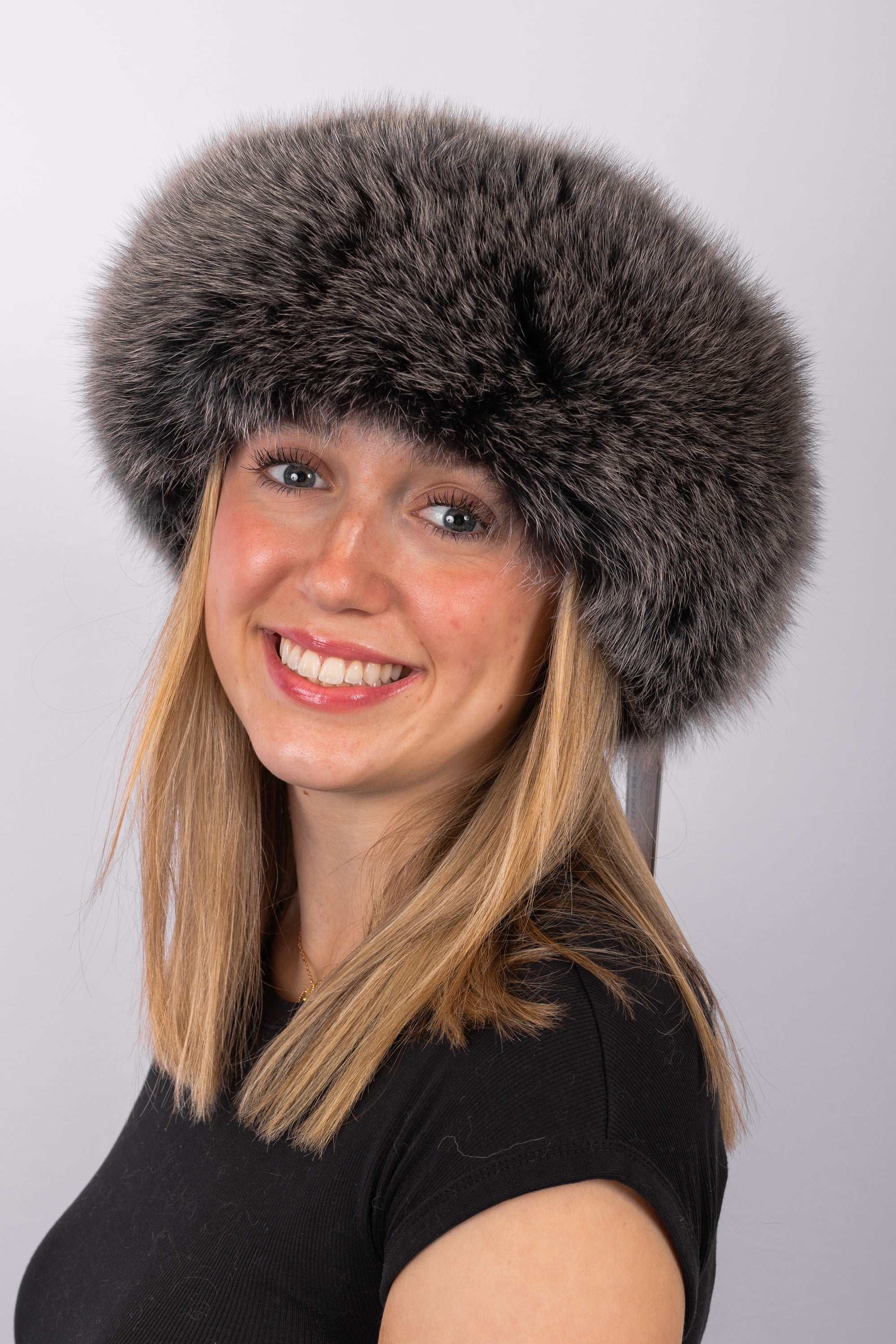 Black Frost Fox Headband