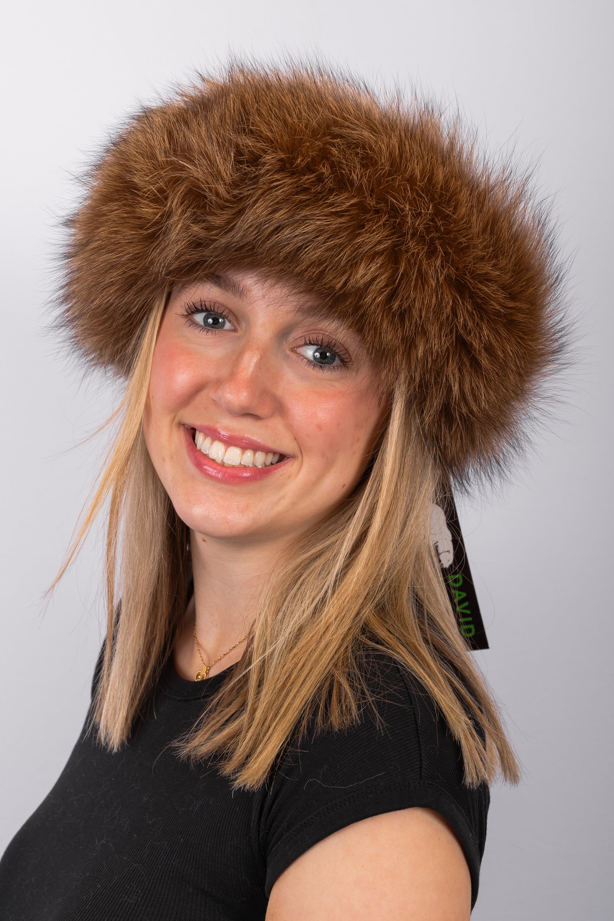 Whiskey Indigo Fox Headband