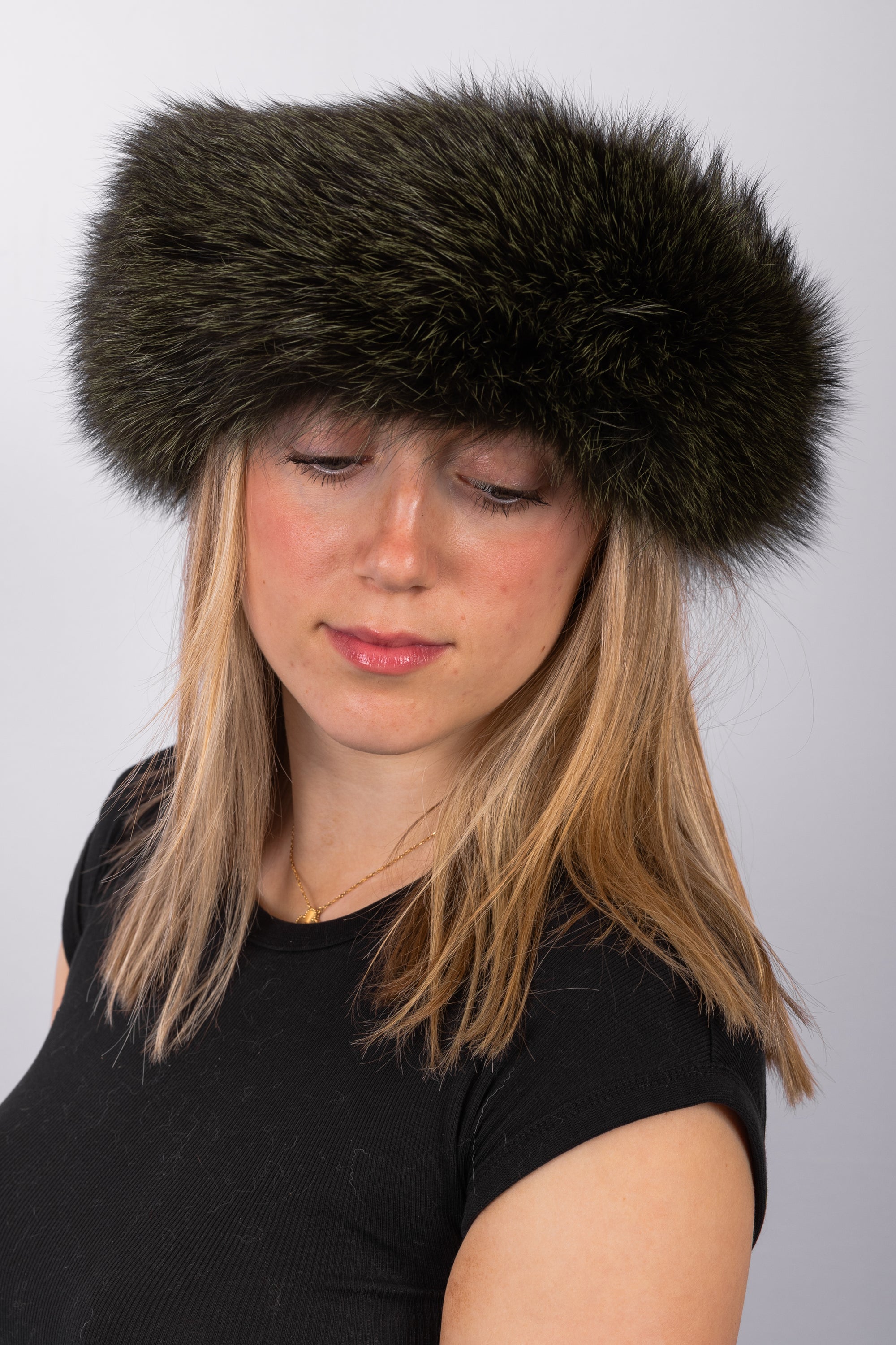Hunter Green Fox Headband