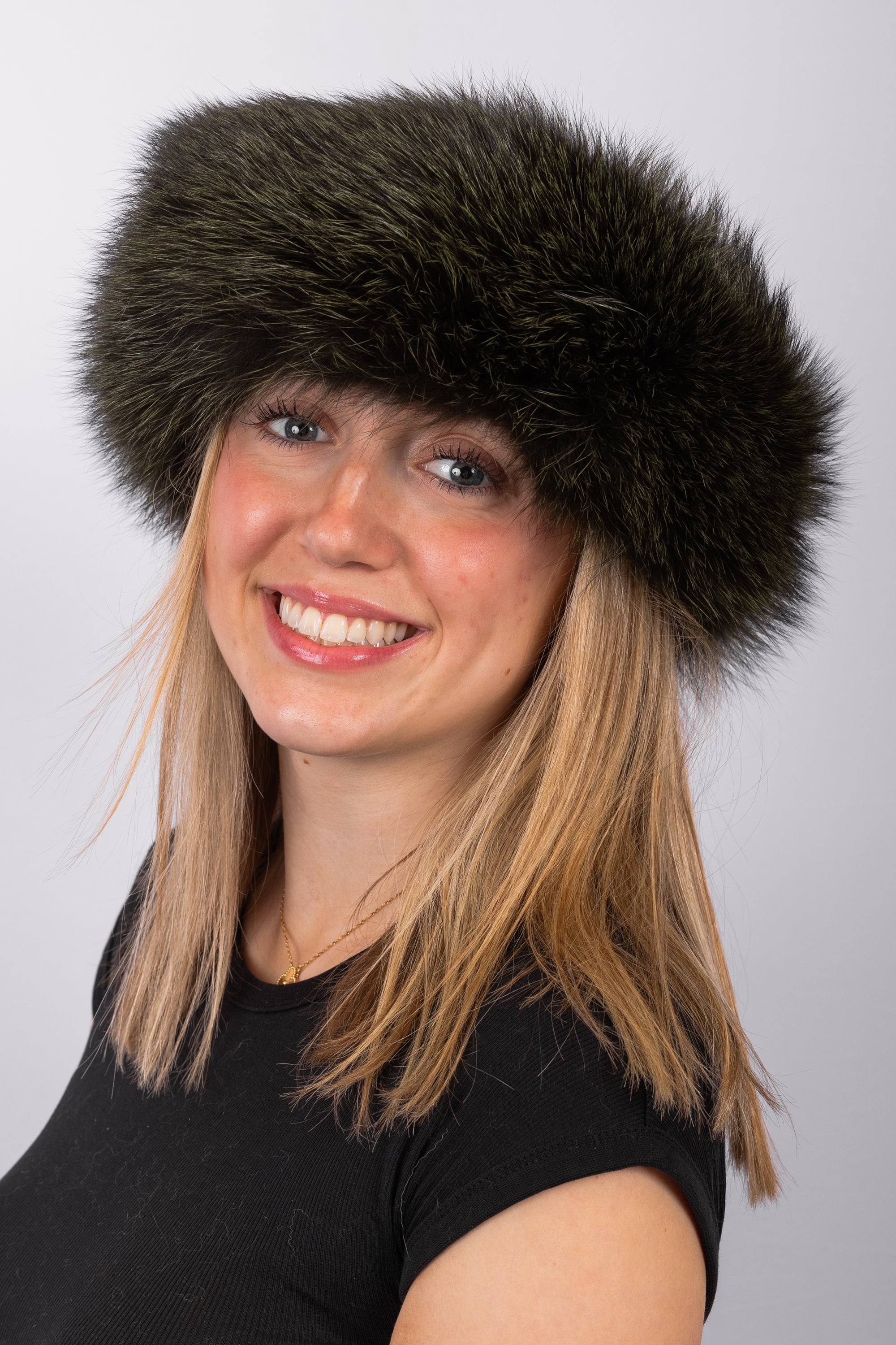 Hunter Green Fox Headband