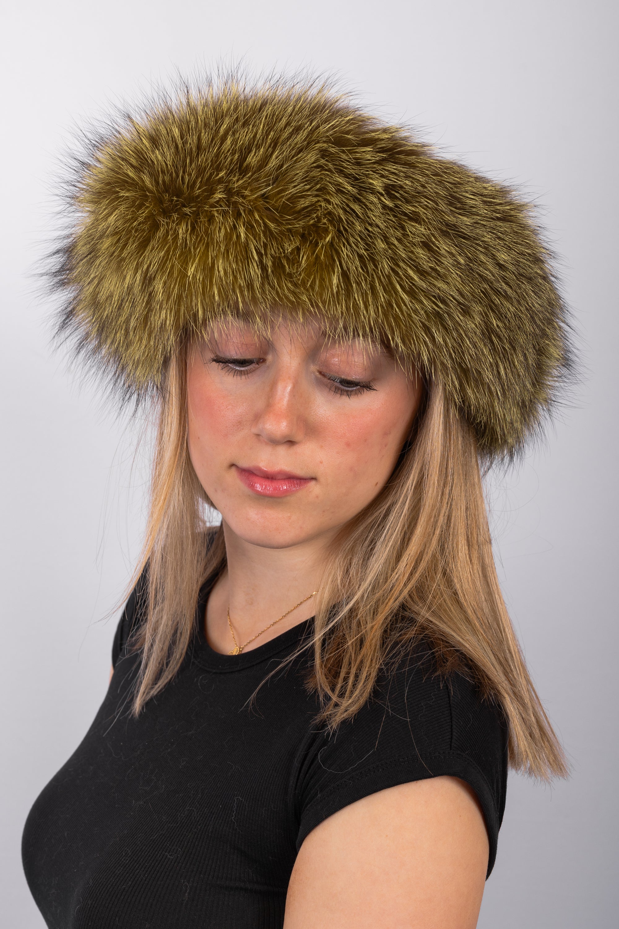 Dijon Indigo Fox Headband