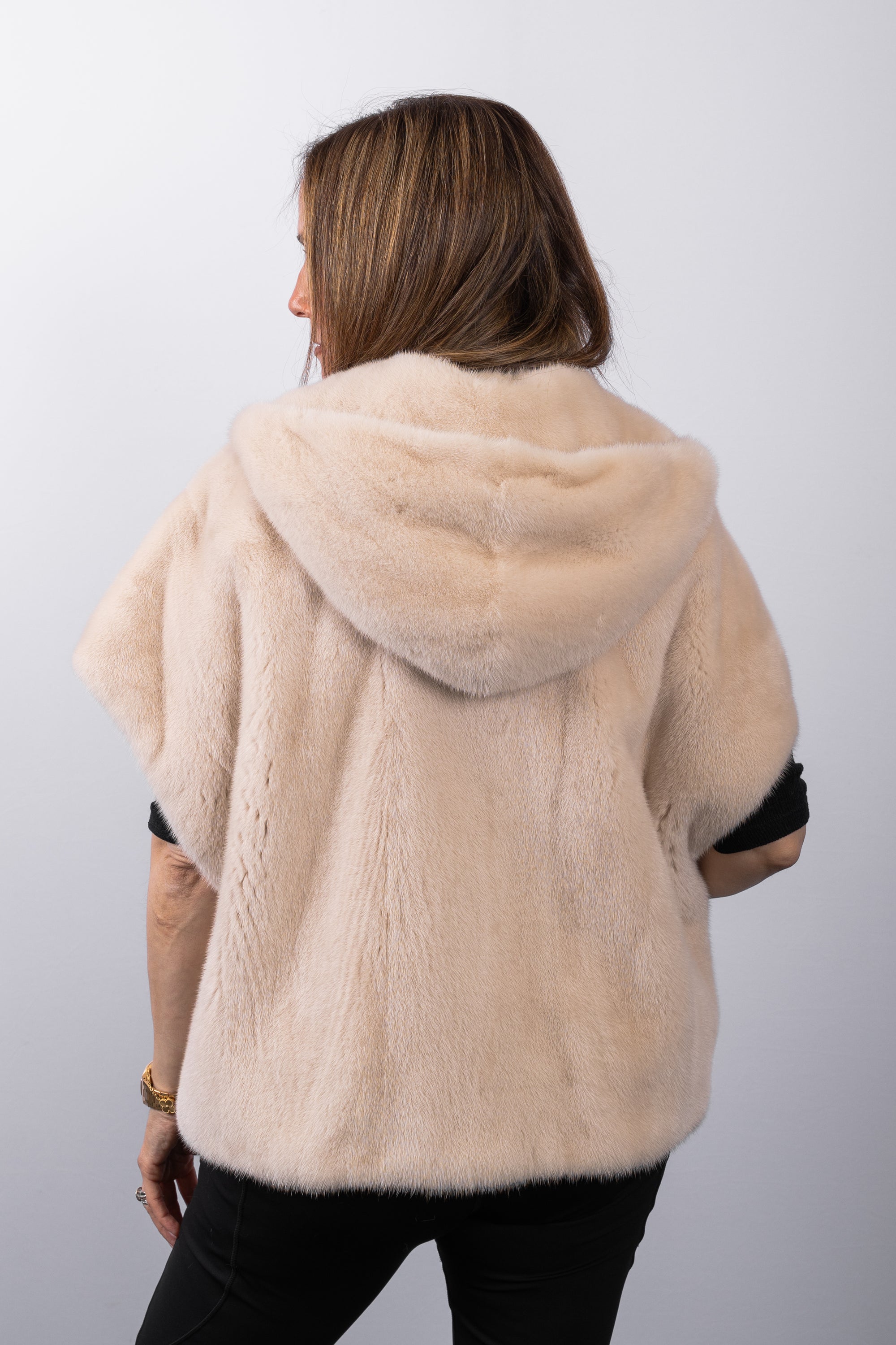 Champagne Pearl Mink Vest