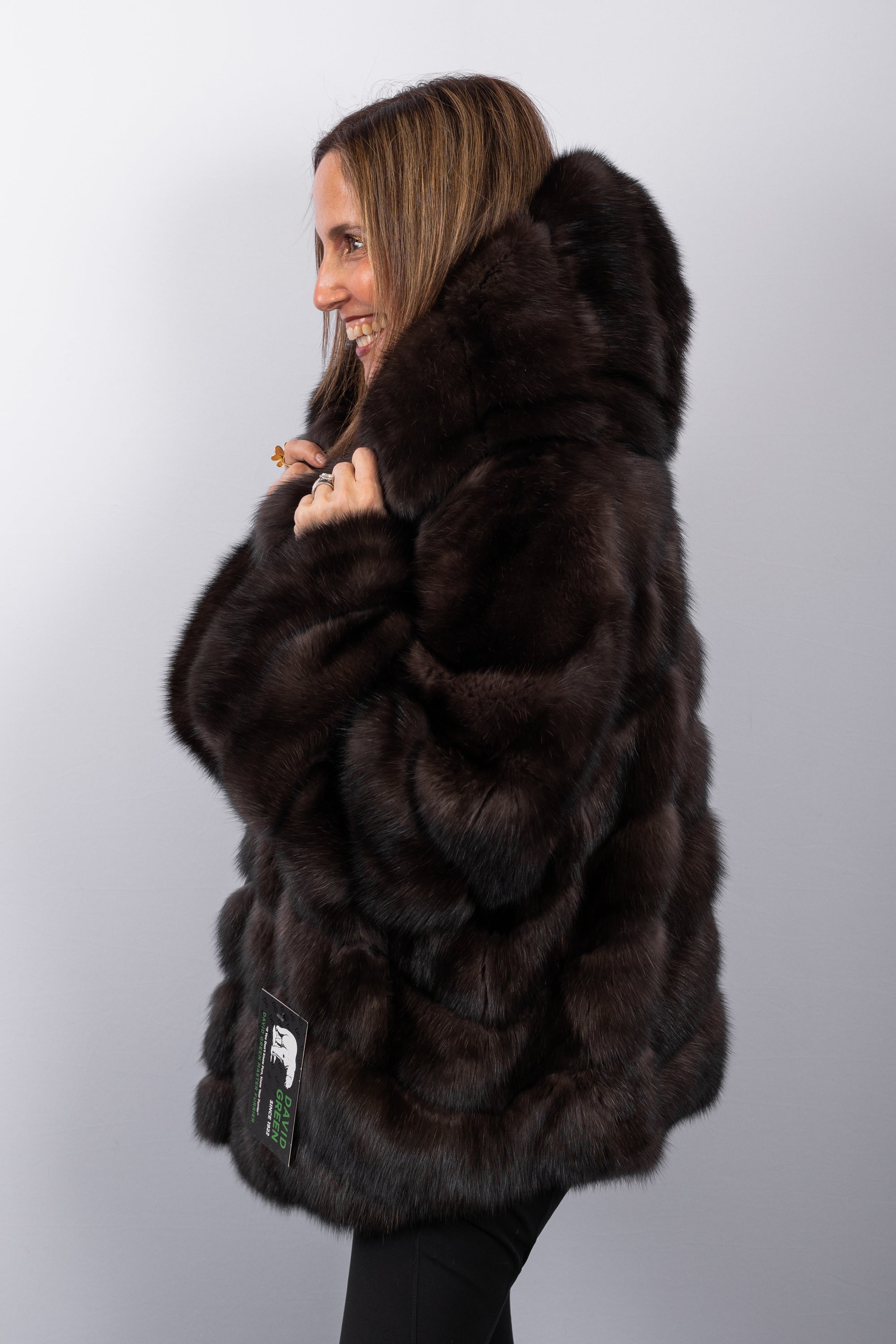 Natural Russian Sable Jacket
