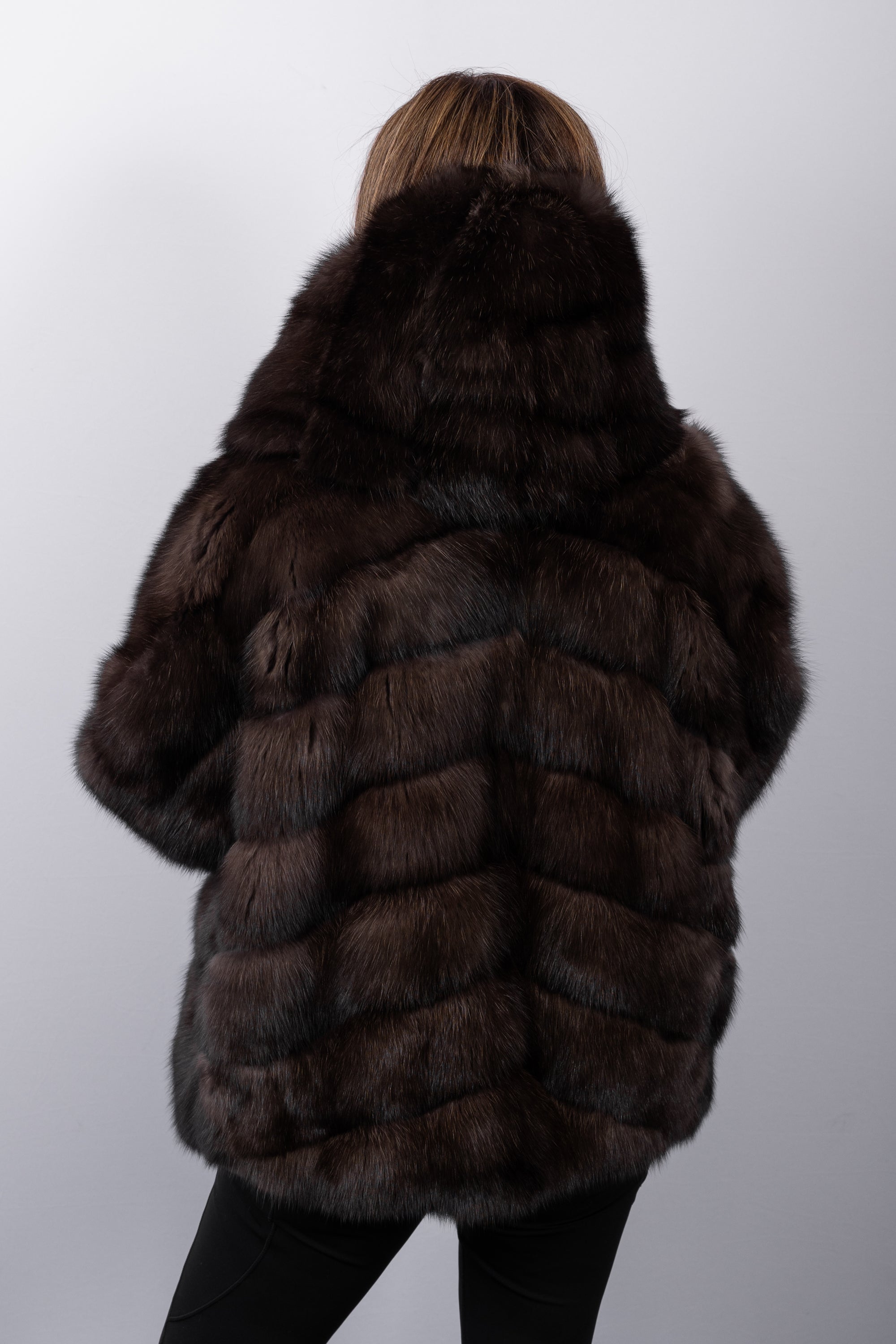 Natural Russian Sable Jacket