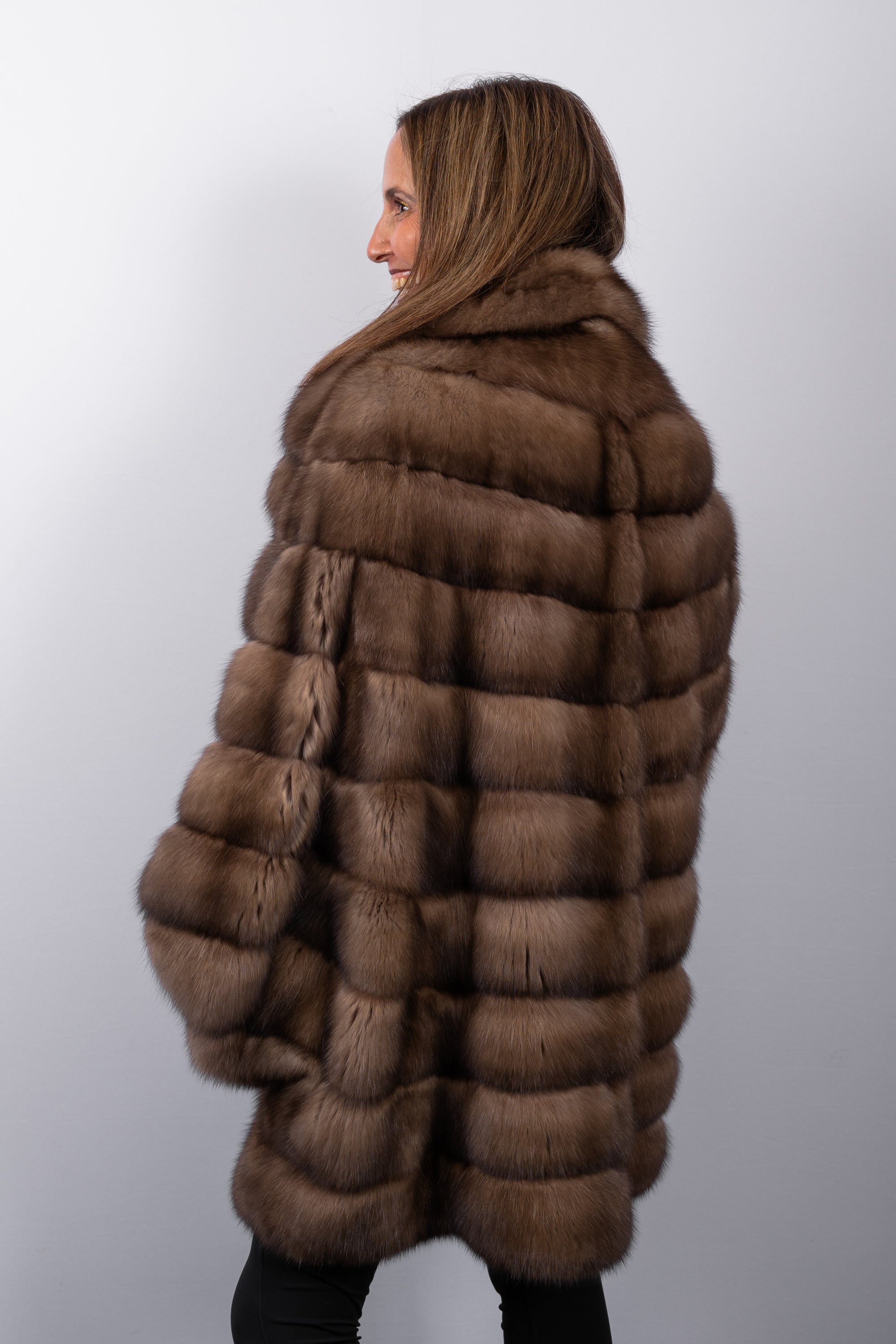 Natural Tortora Russian Sable Jacket