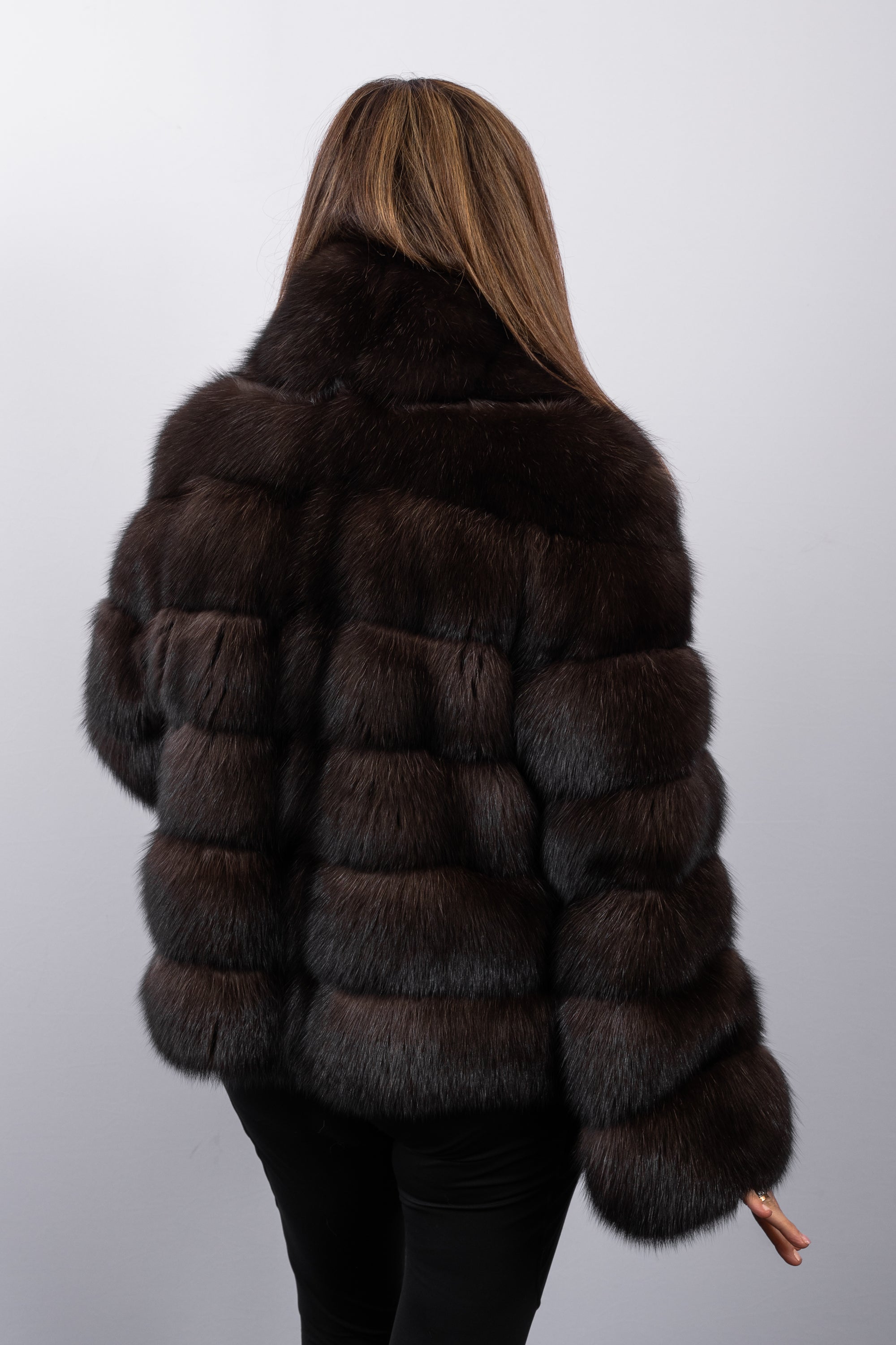 Natural Russian Sable Jacket