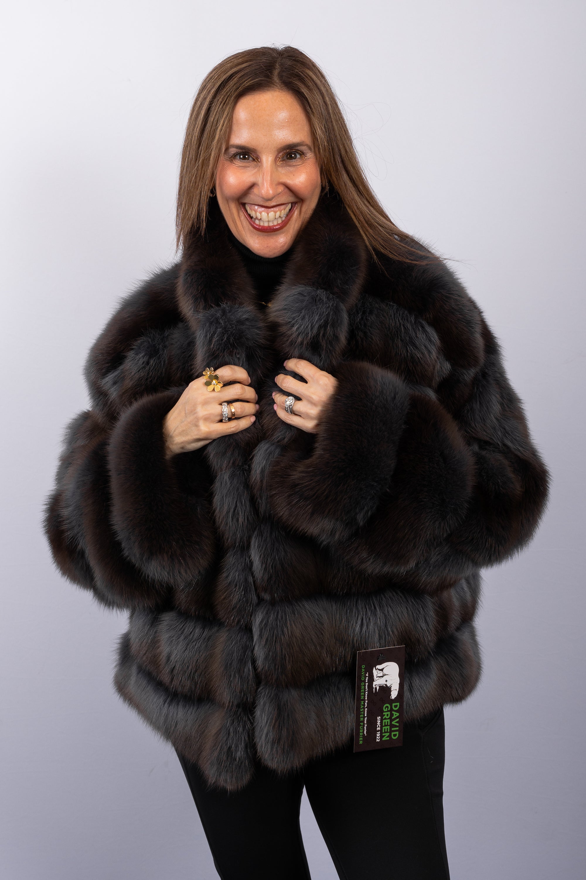 Graphite Russian Sable Jacket