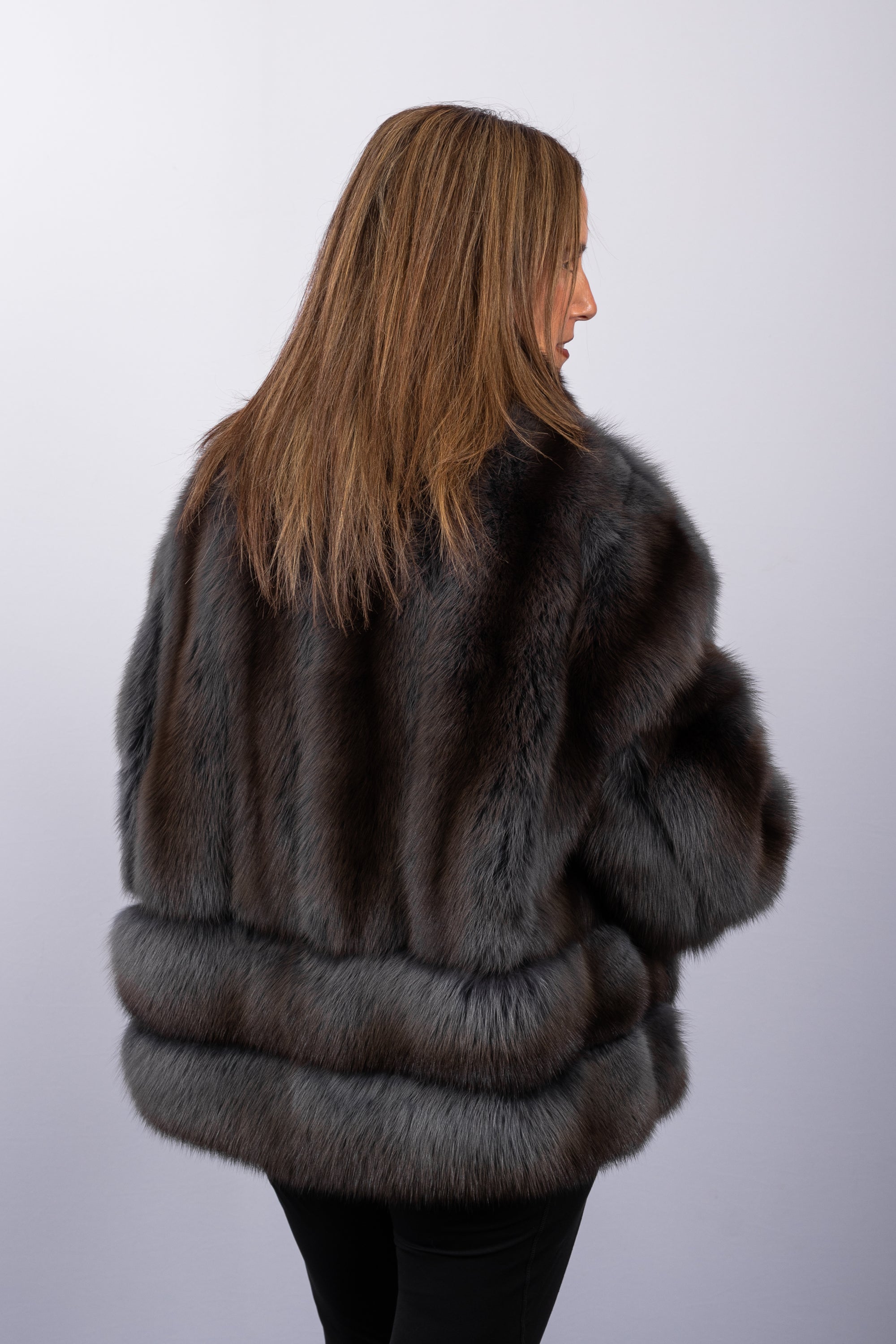 Graphite Russian Sable Jacket