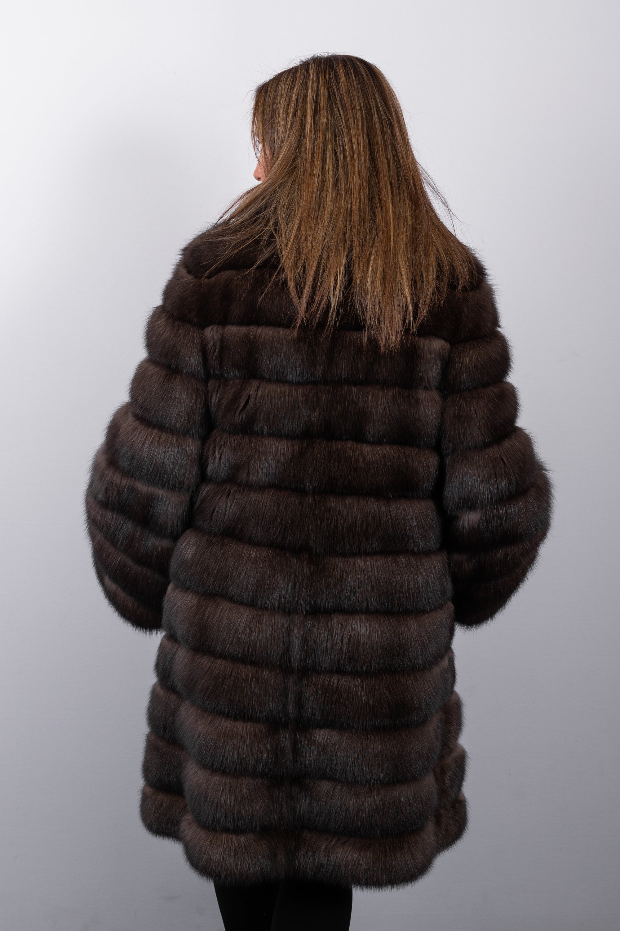 Natural Russian Sable Jacket