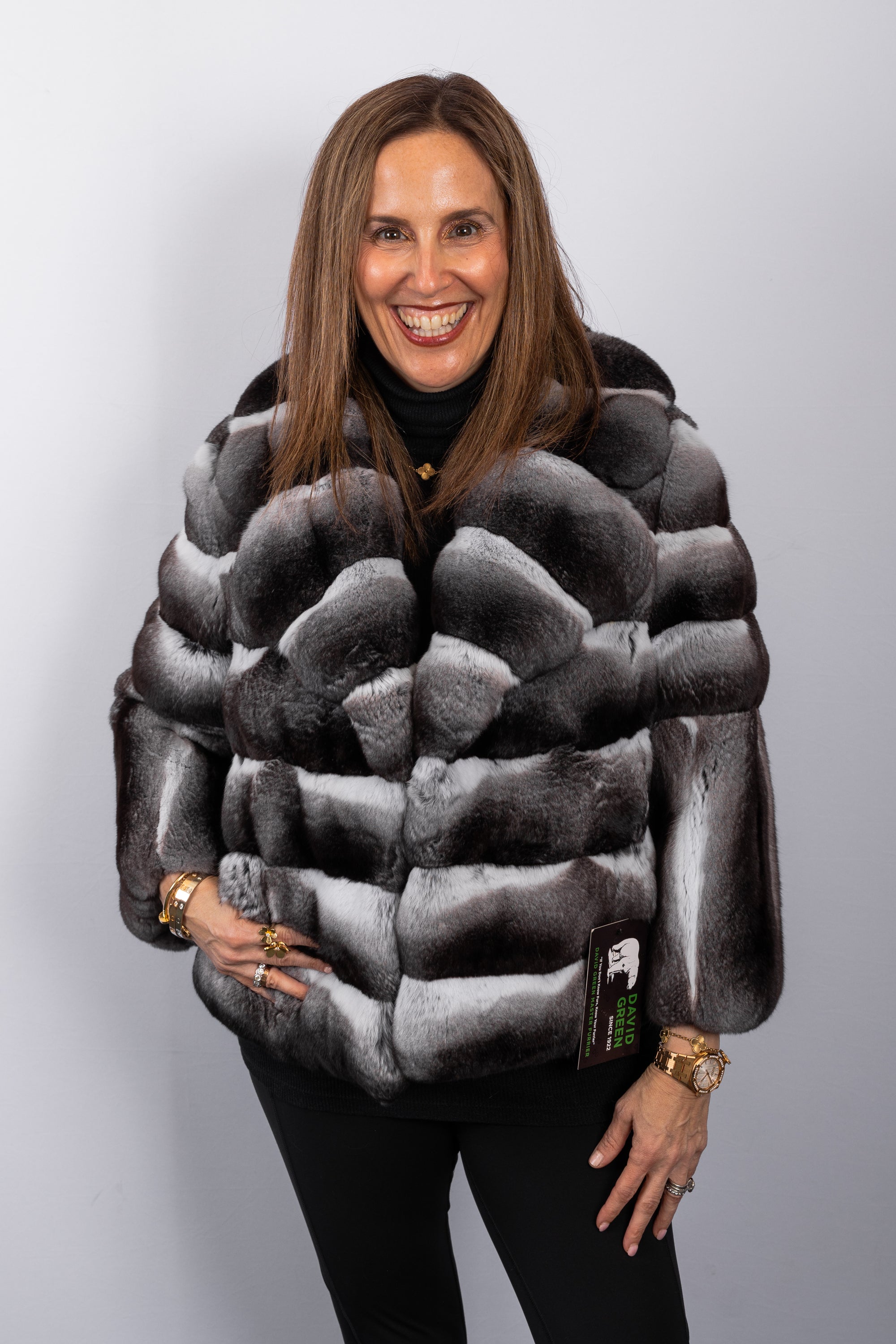 Natural Chinchilla Jacket