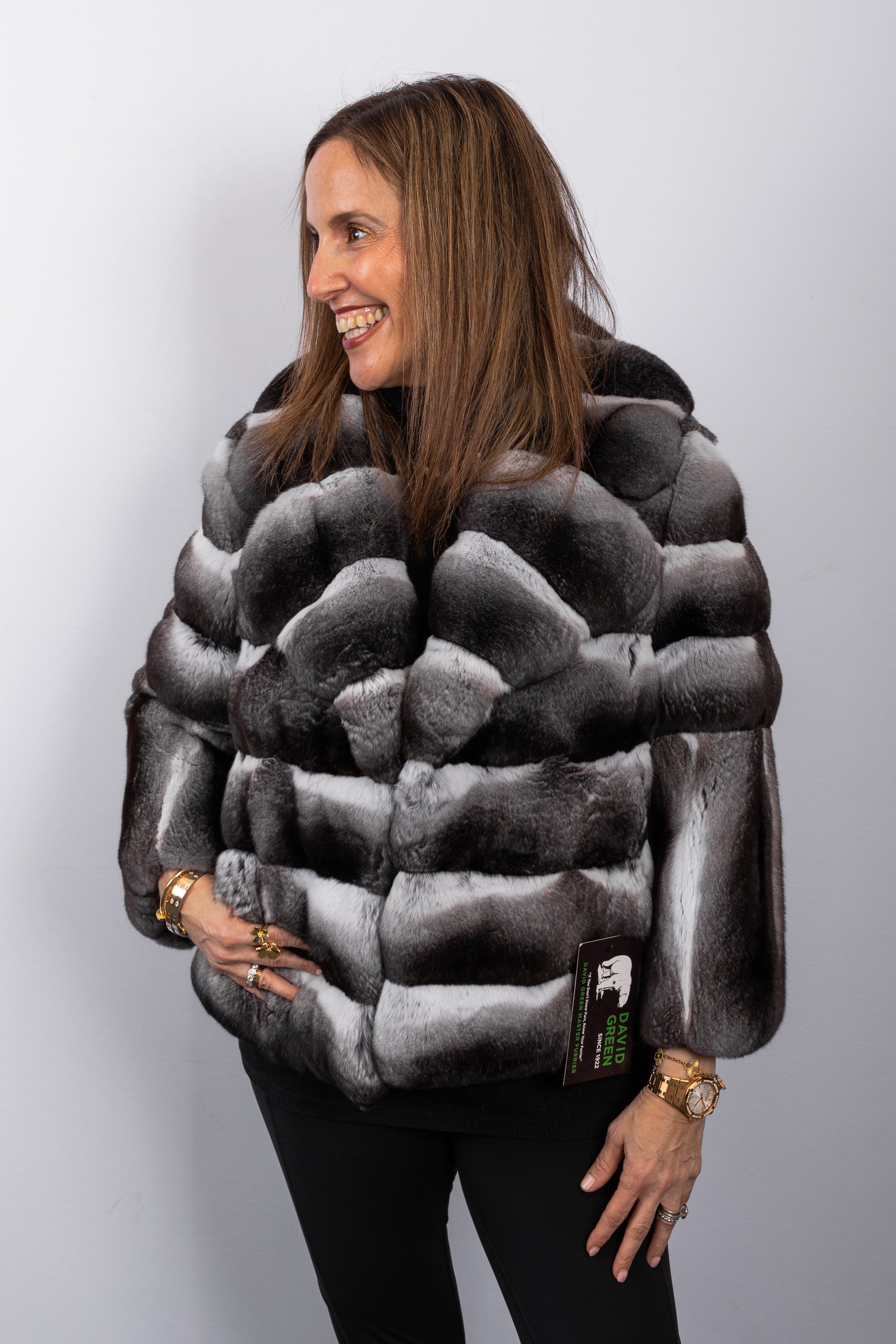 Natural Chinchilla Jacket