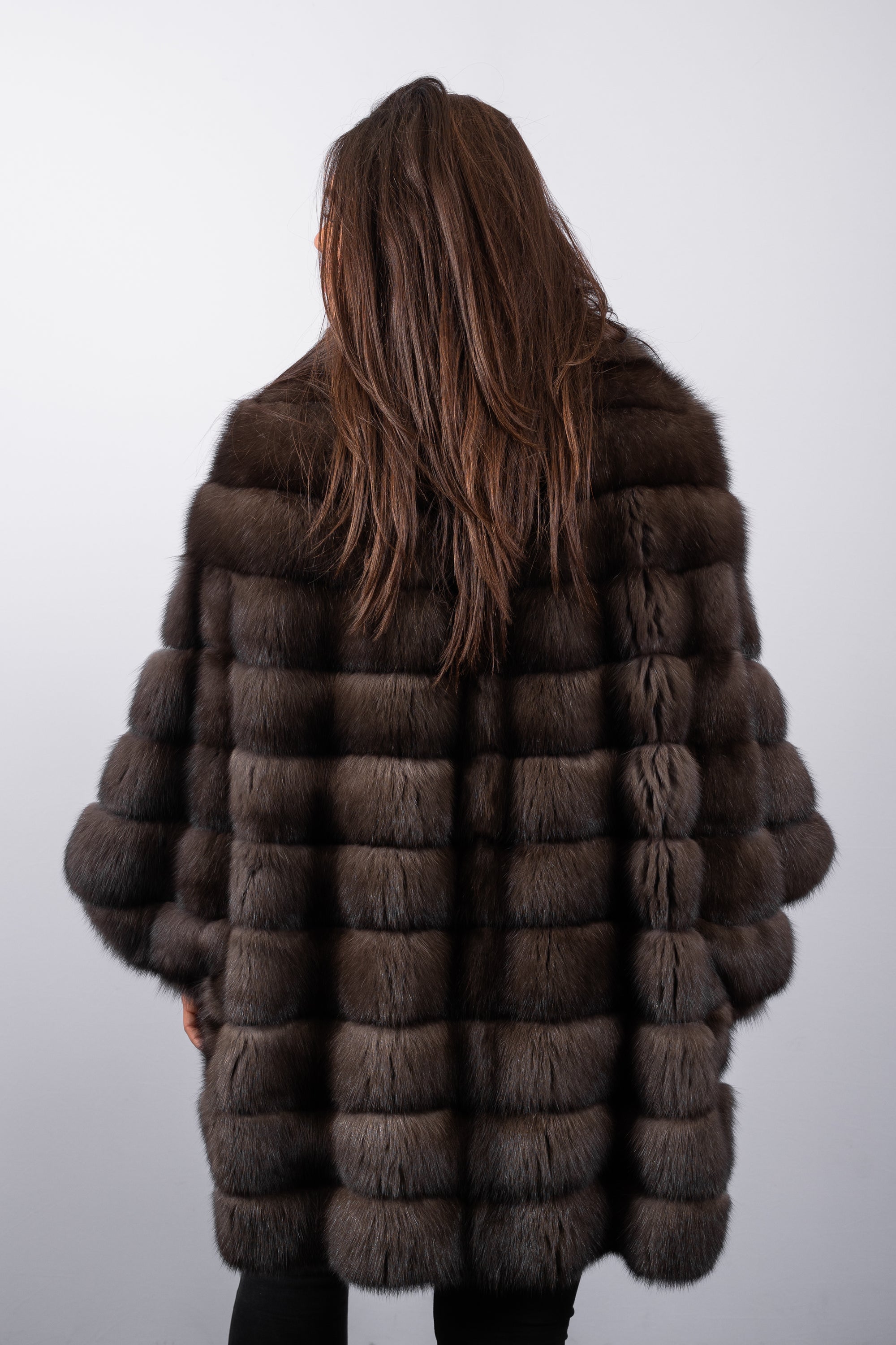 Natural Russian Sable Jacket