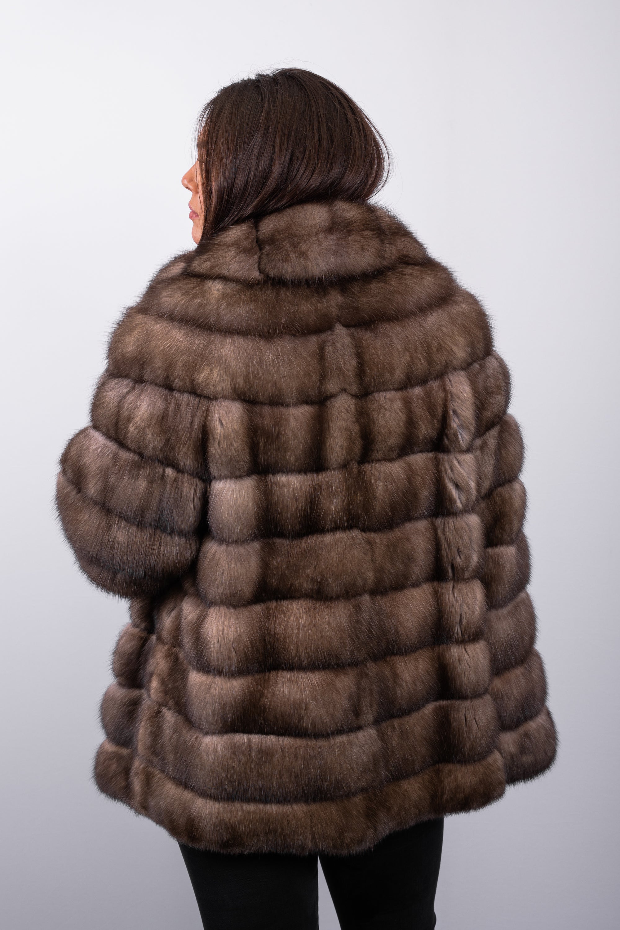 Natural Tortora Russian Sable Jacket