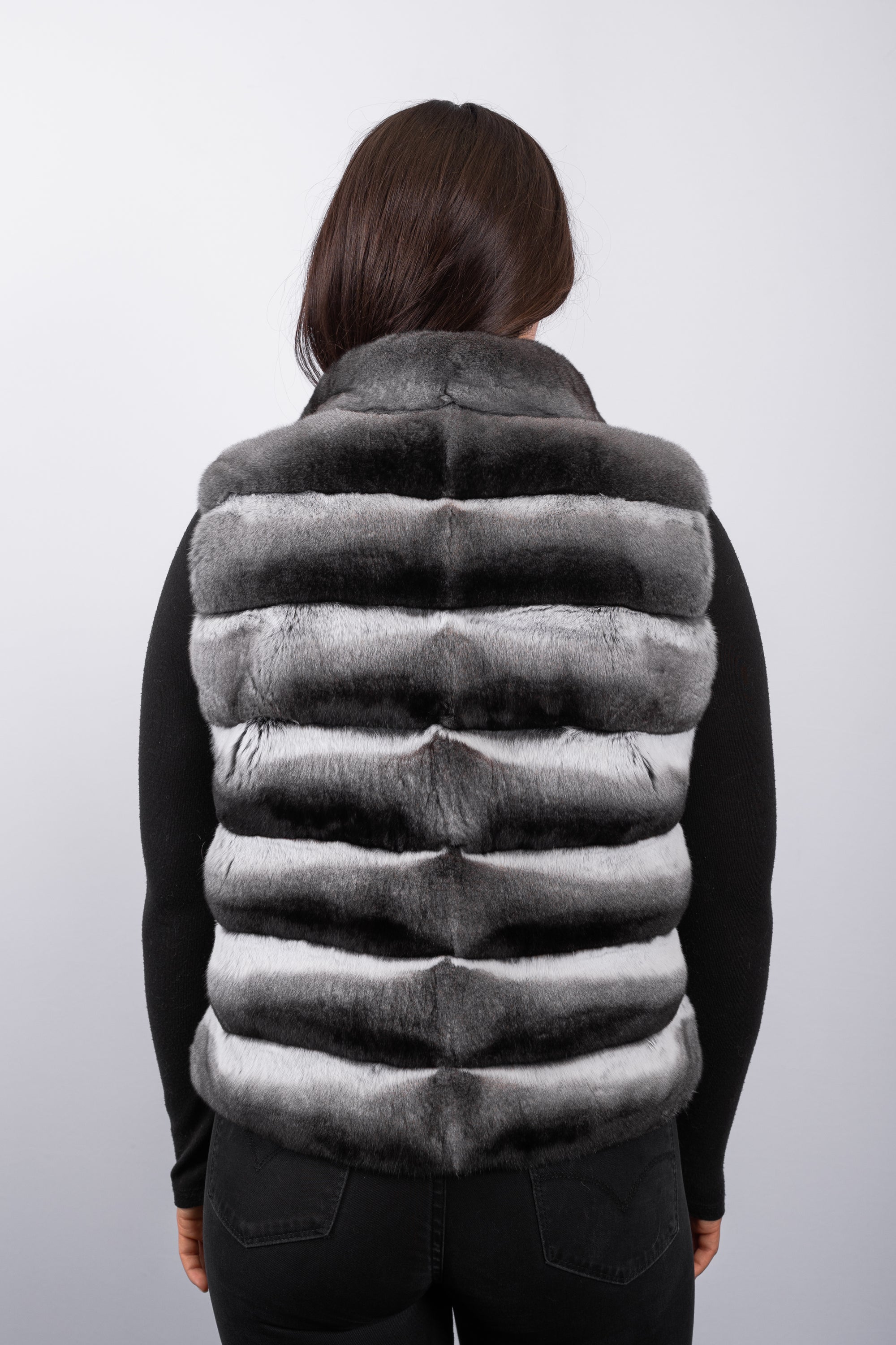 Natural Chinchilla Vest