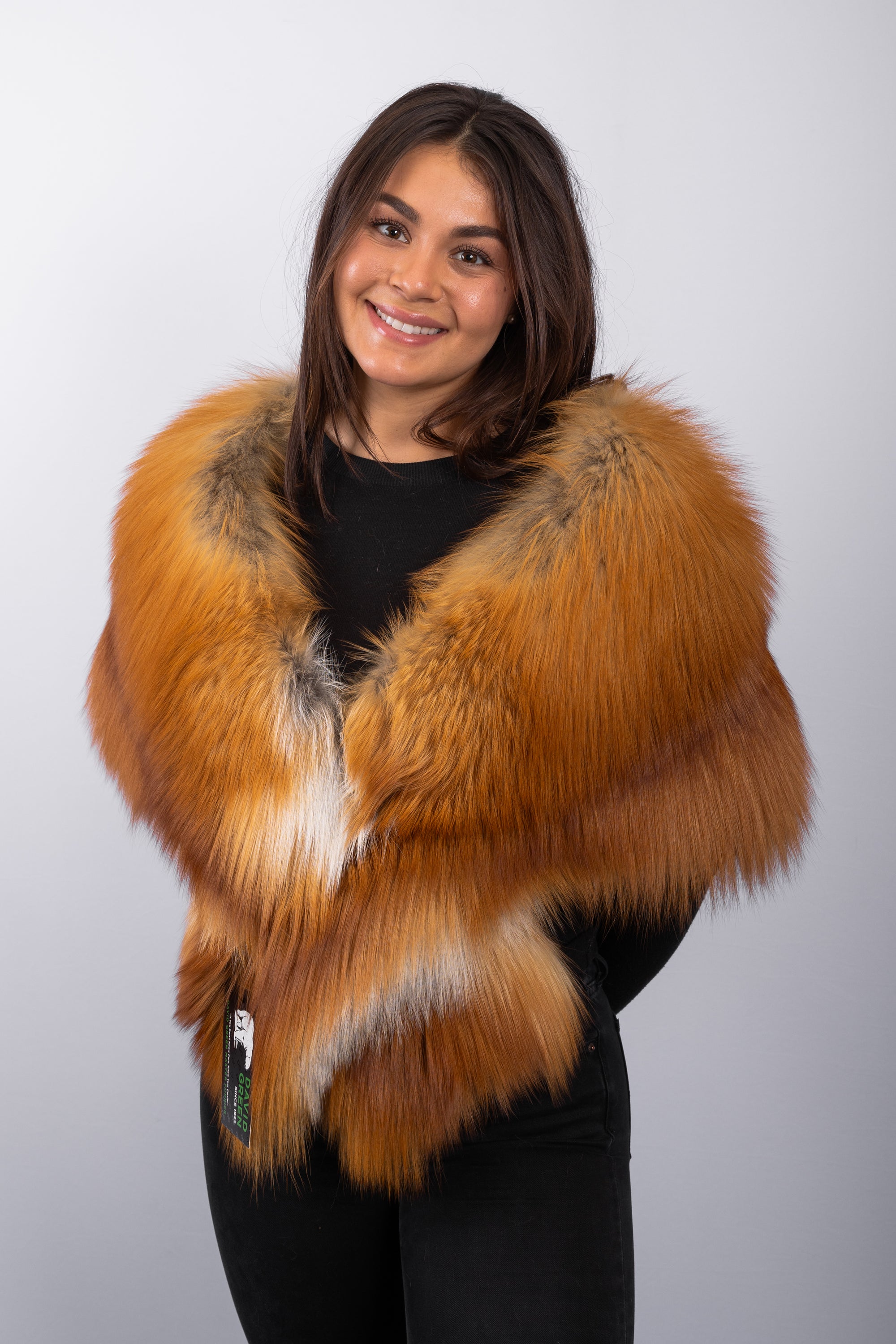 Natural Red Fox Wrap