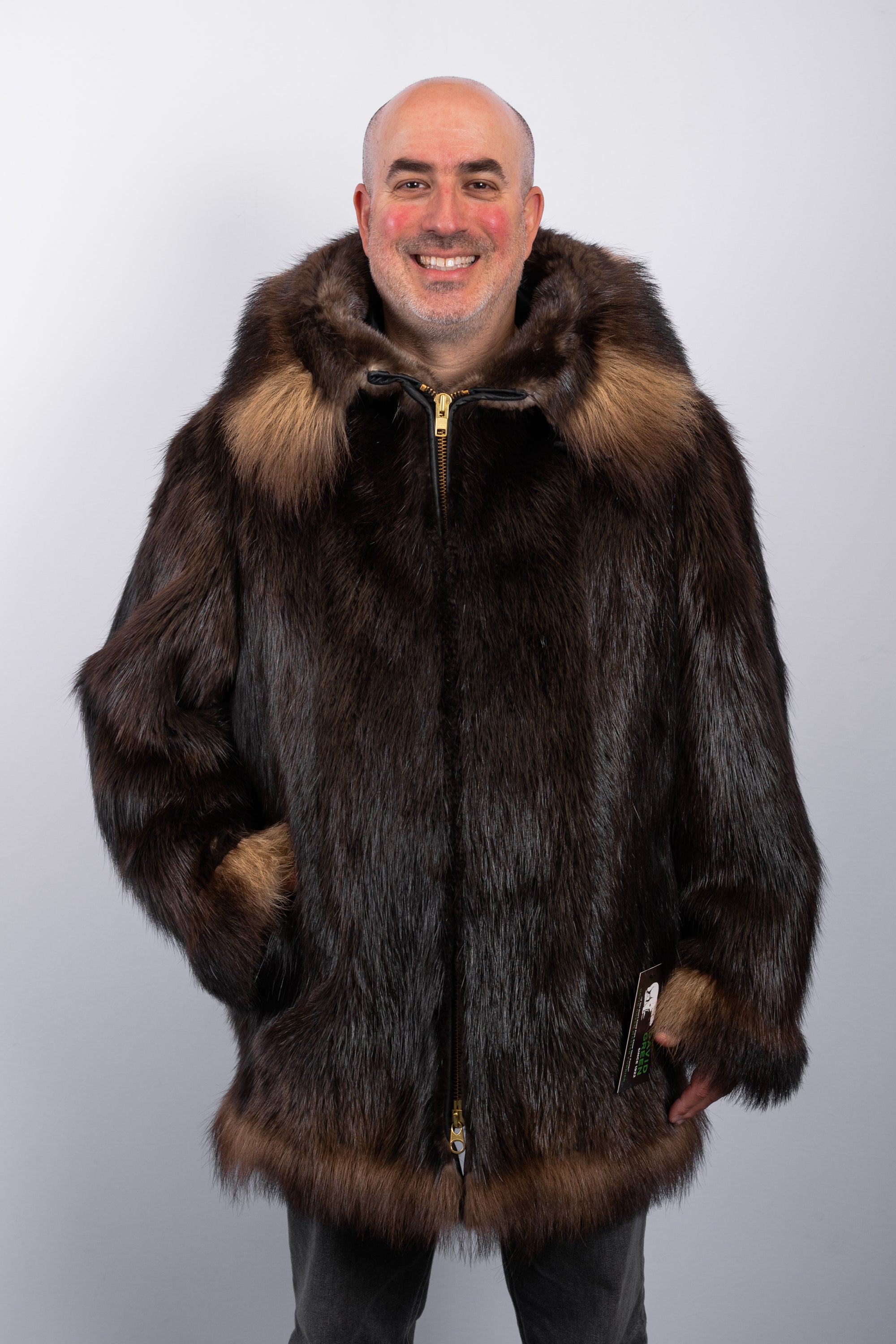 Natural Beaver Parka