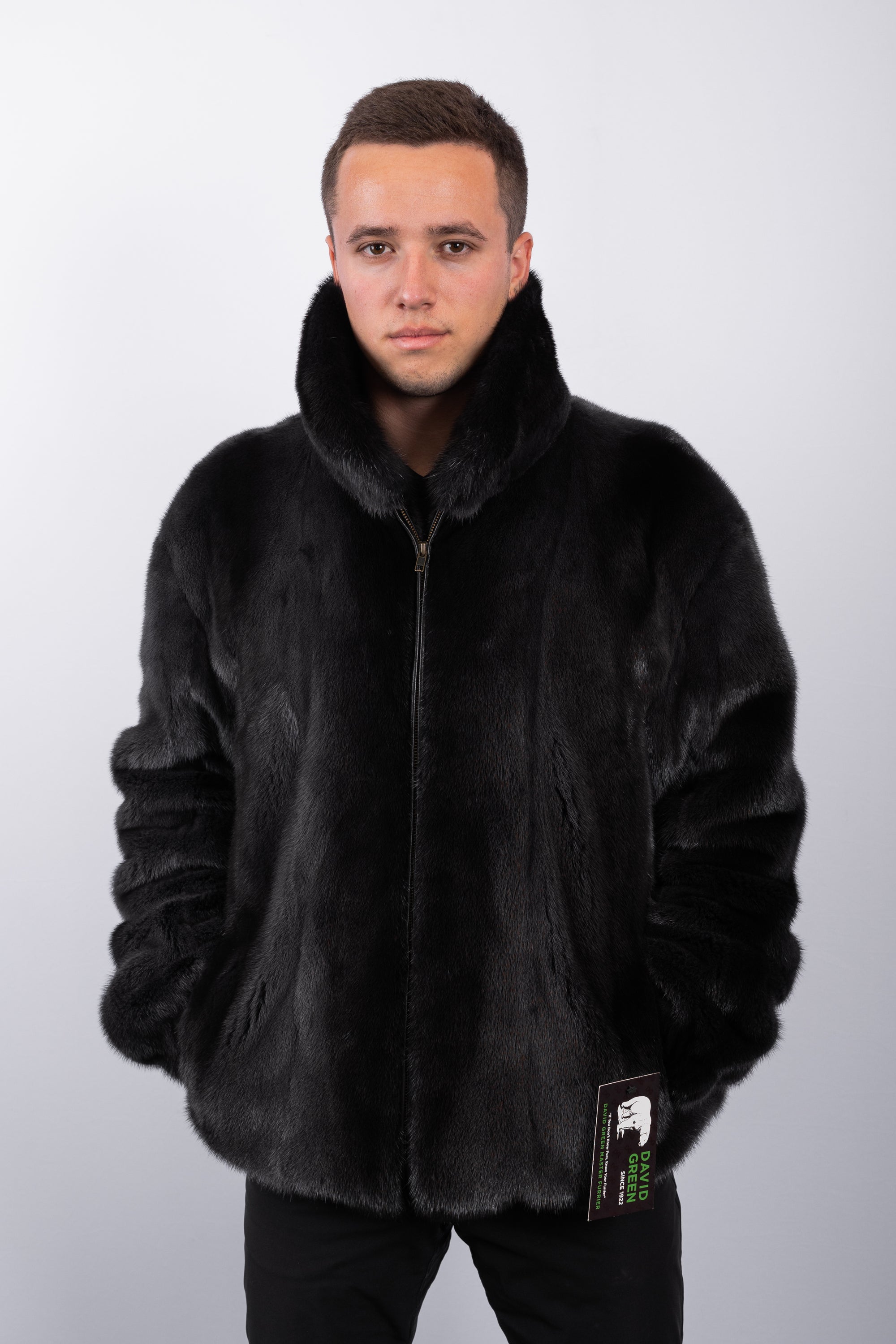 Steel Mink Jacket
