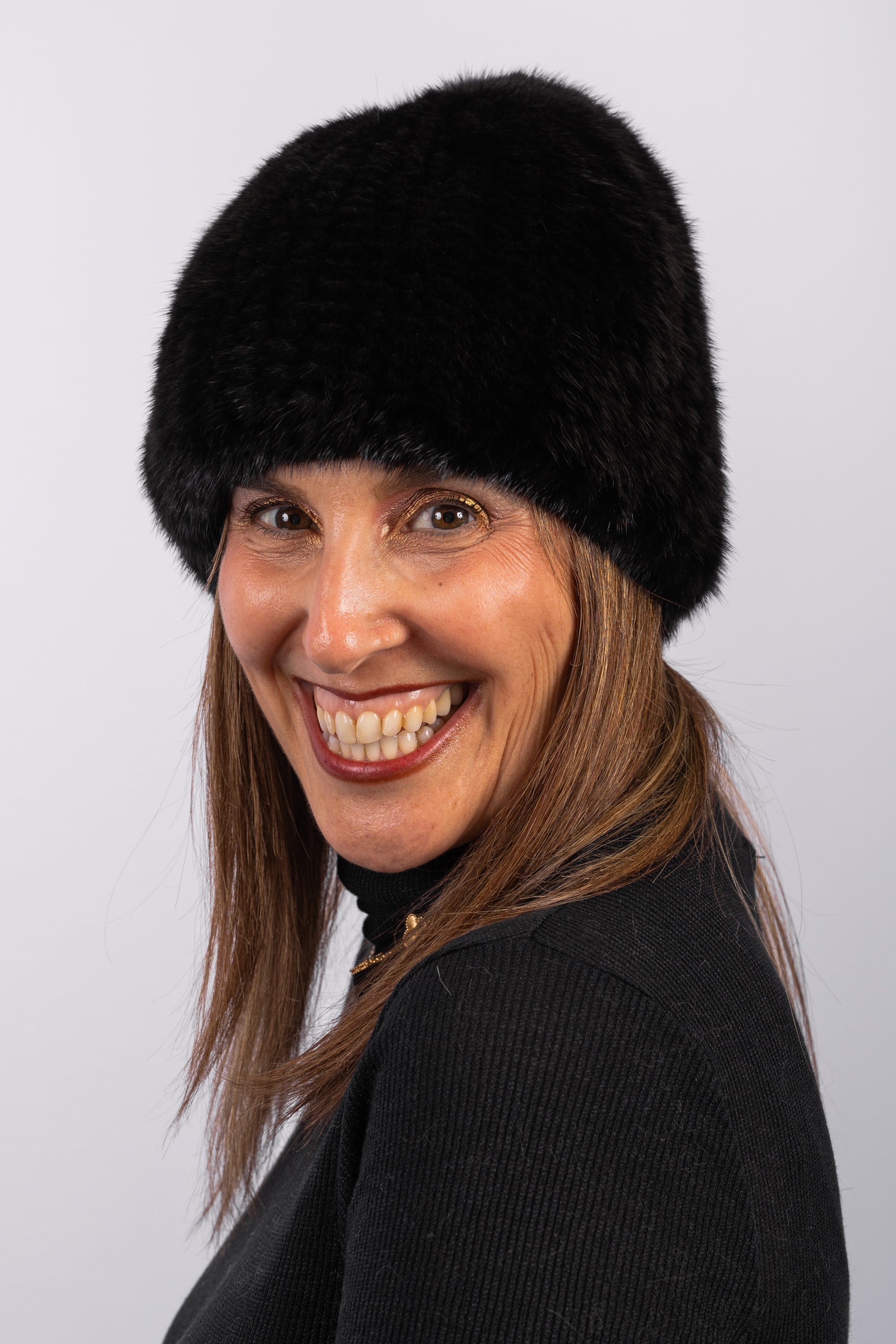 Black Mink Hat