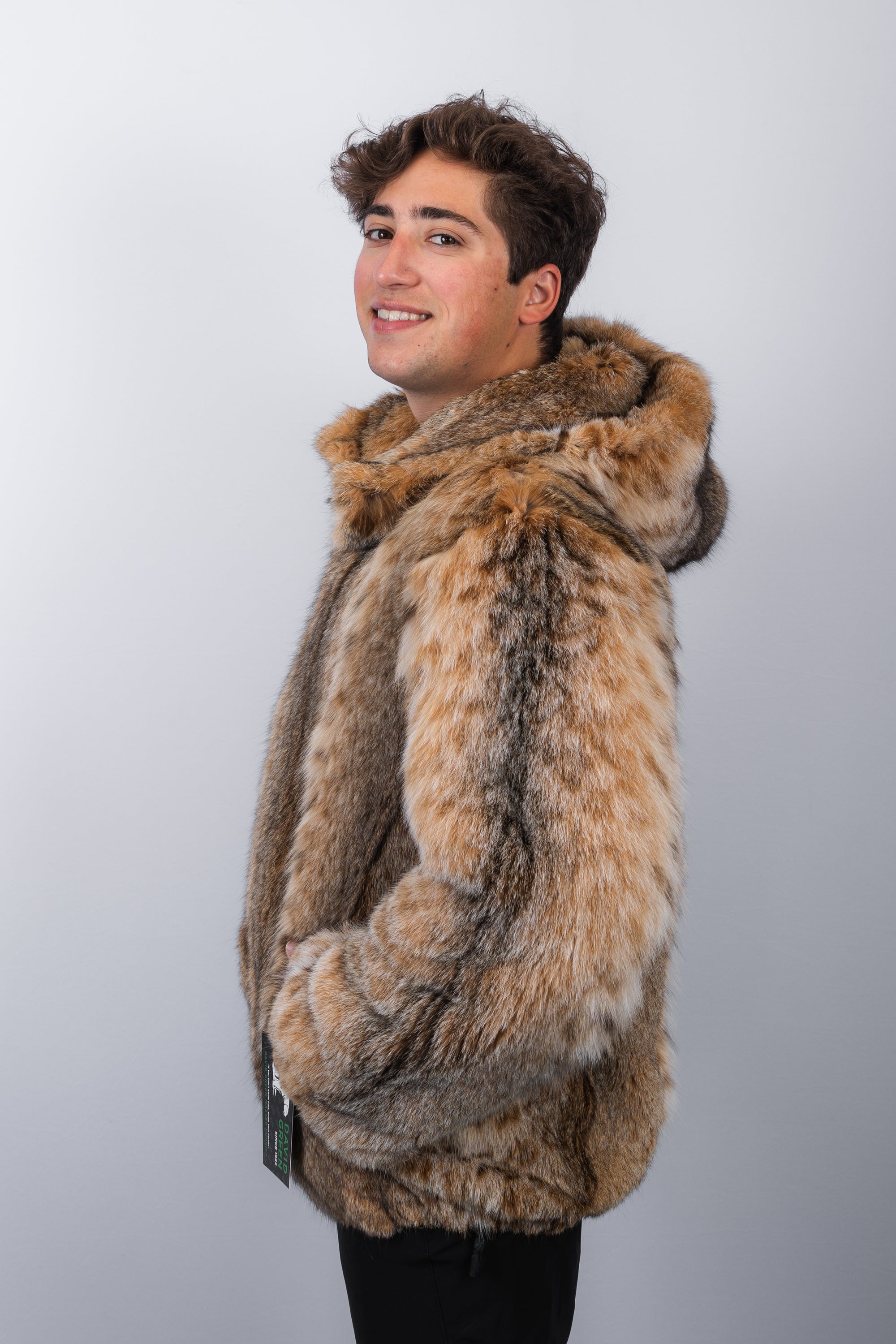 Natural Lynx Cat Jacket