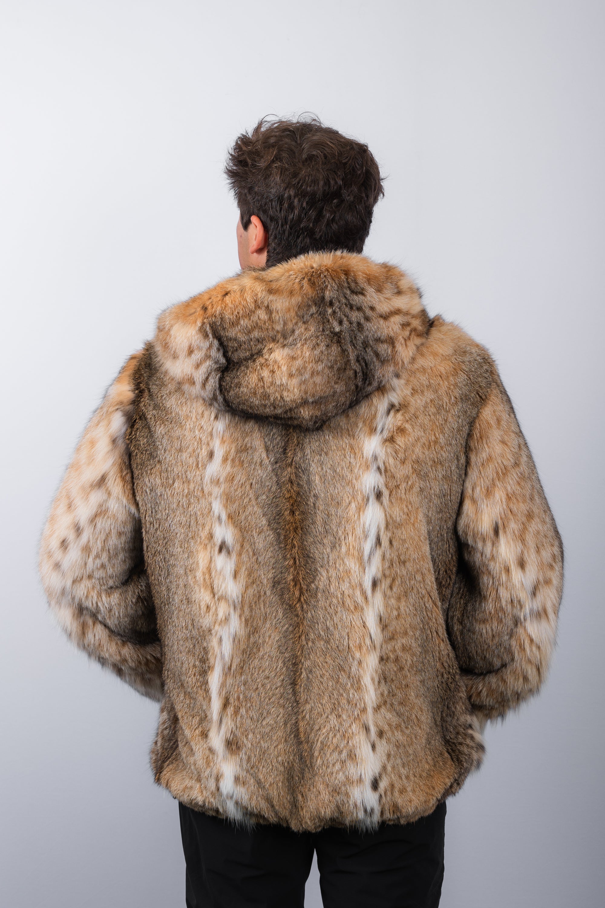 Natural Lynx Cat Jacket