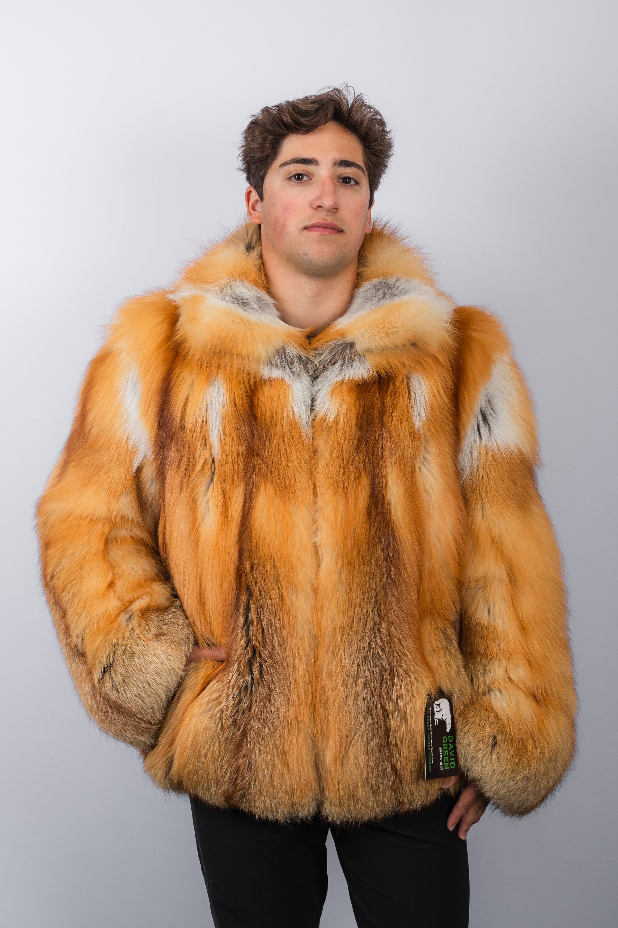 Natural Red Fox Jacket