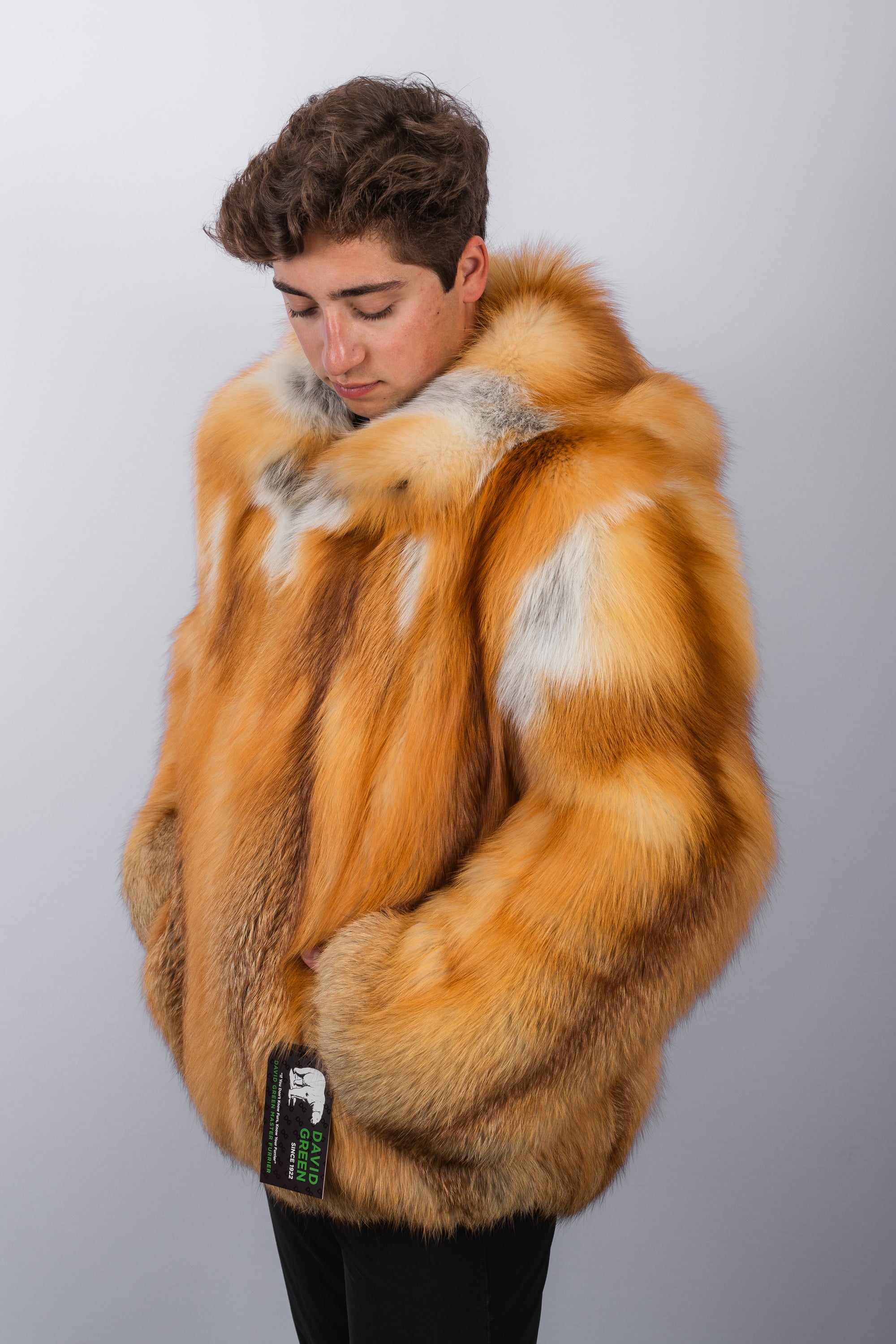 Natural Red Fox Jacket