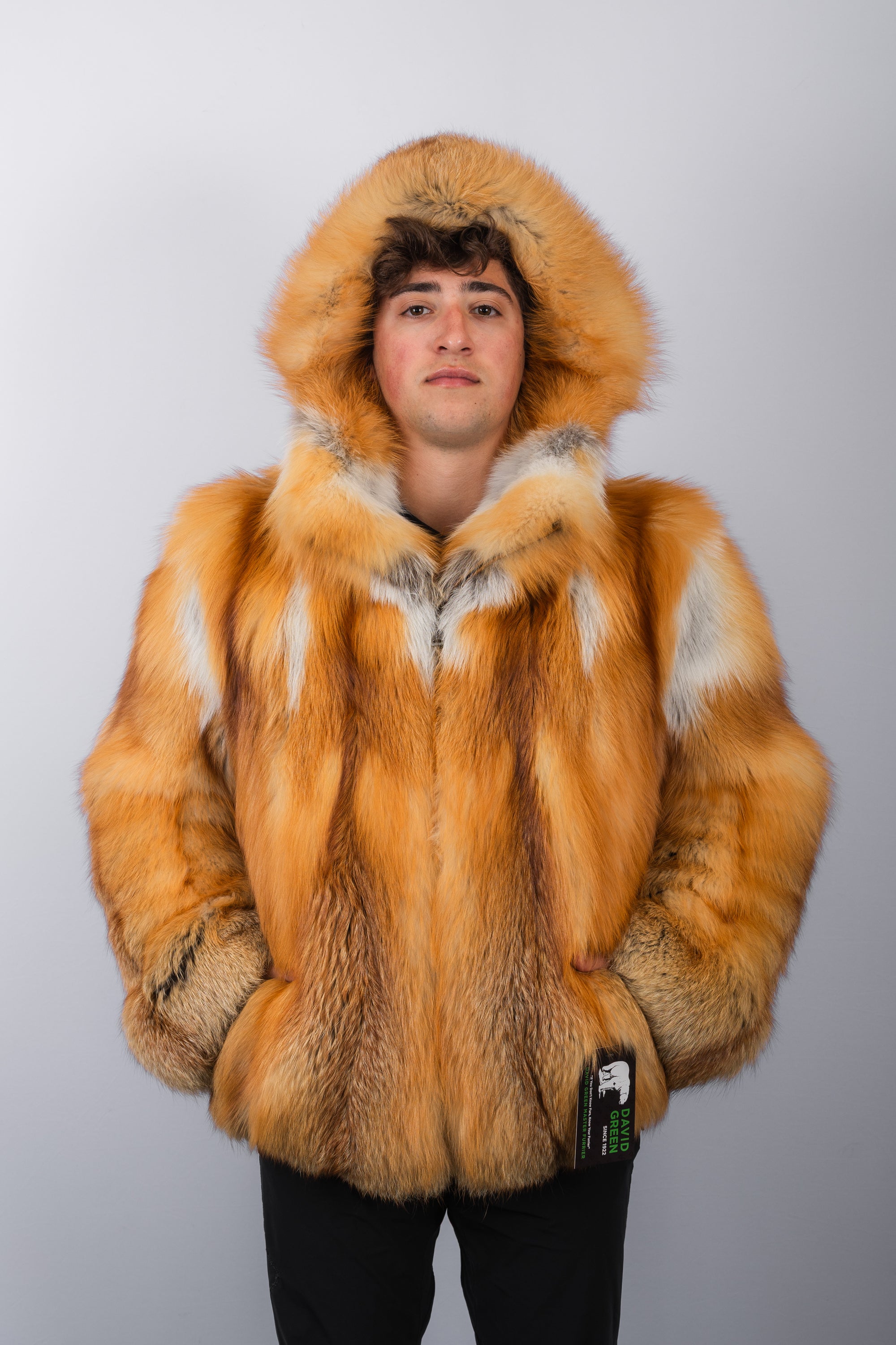 Natural Red Fox Jacket