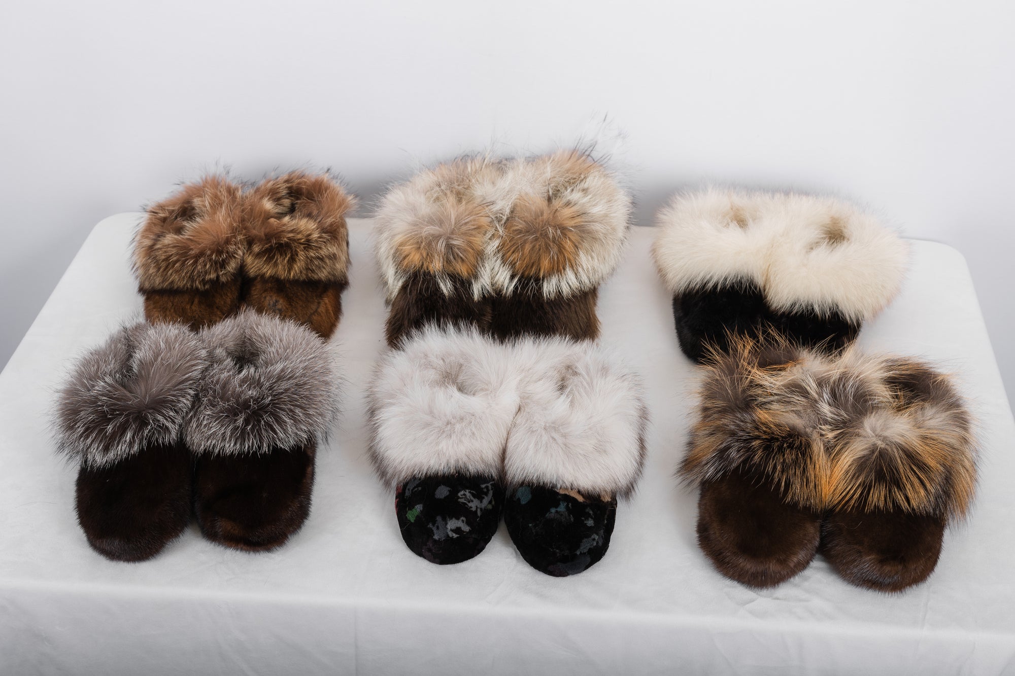 Fur Slippers