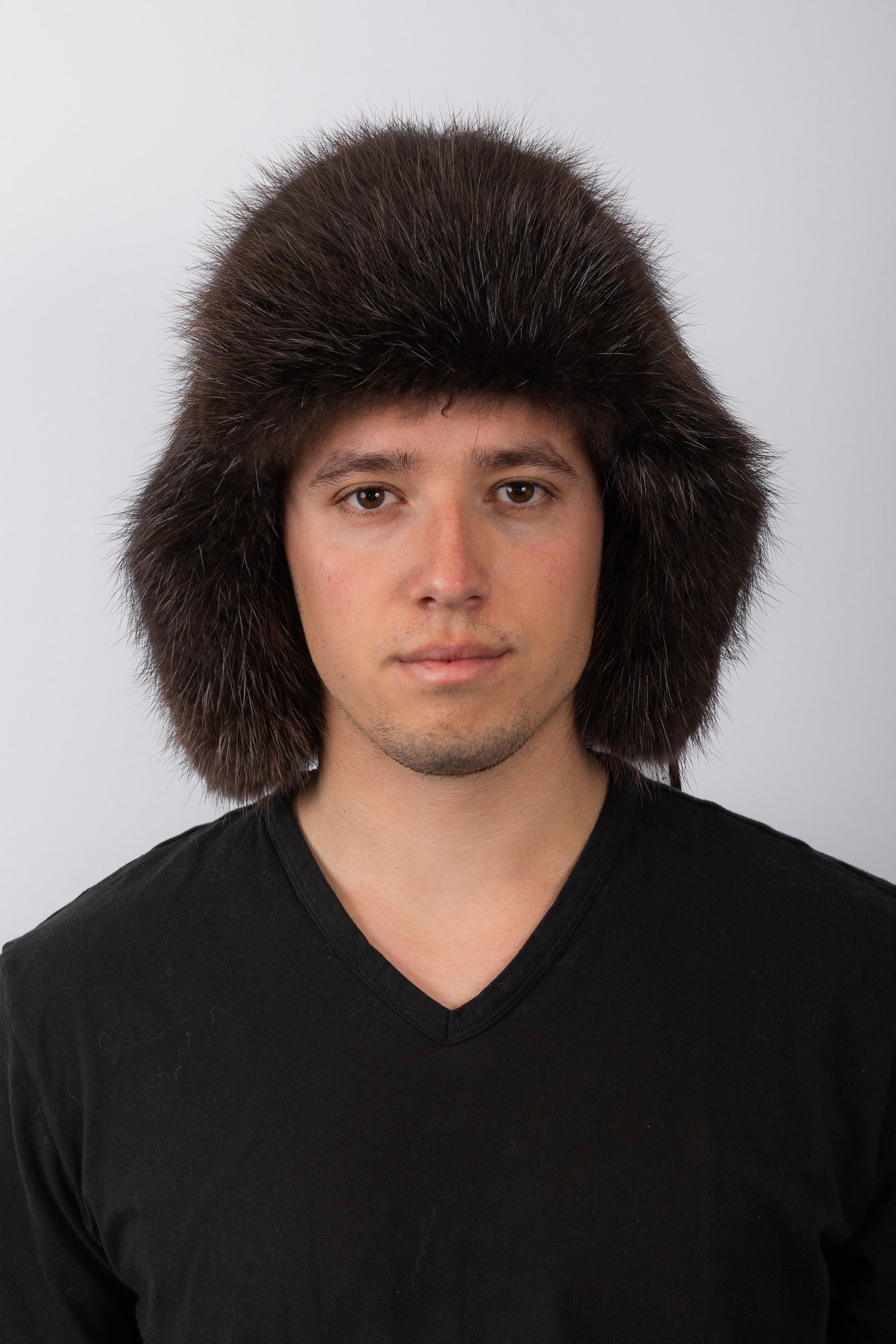 Natural Beaver Musher Hat