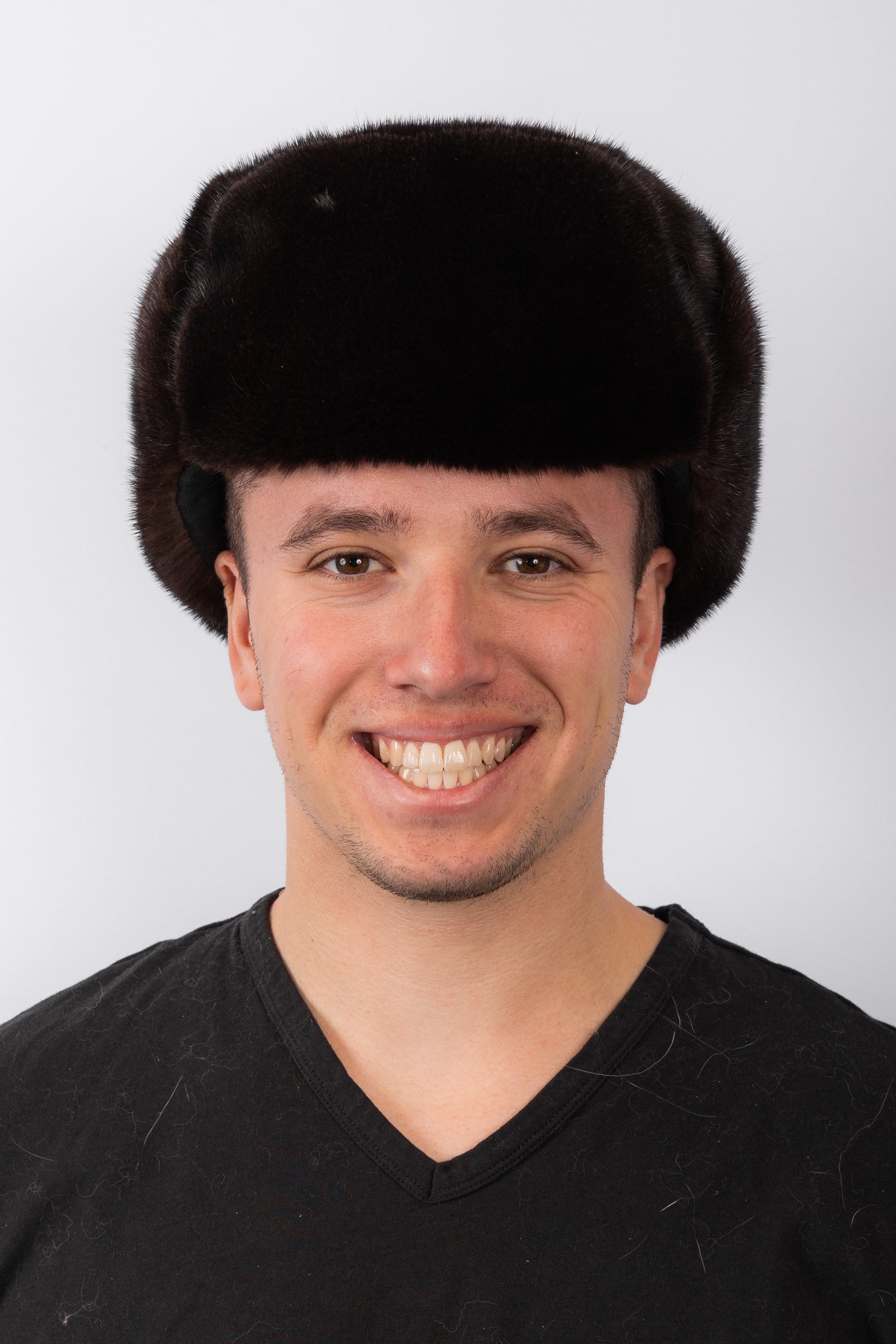 Natural Ranch Mink Trooper Hat