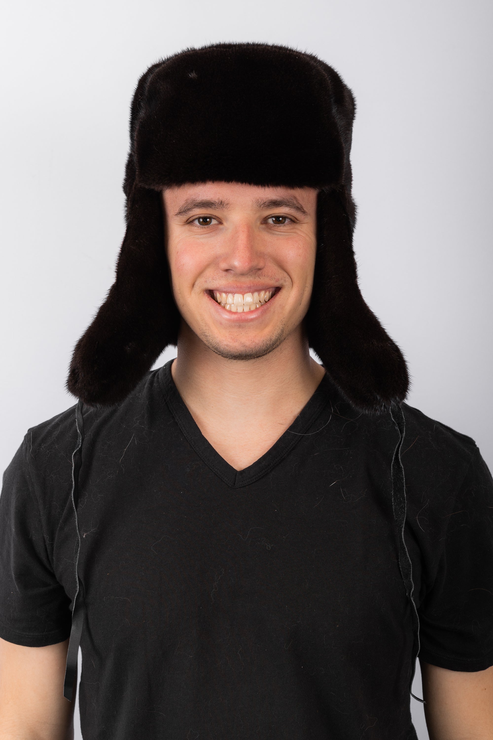 Natural Ranch Mink Trooper Hat
