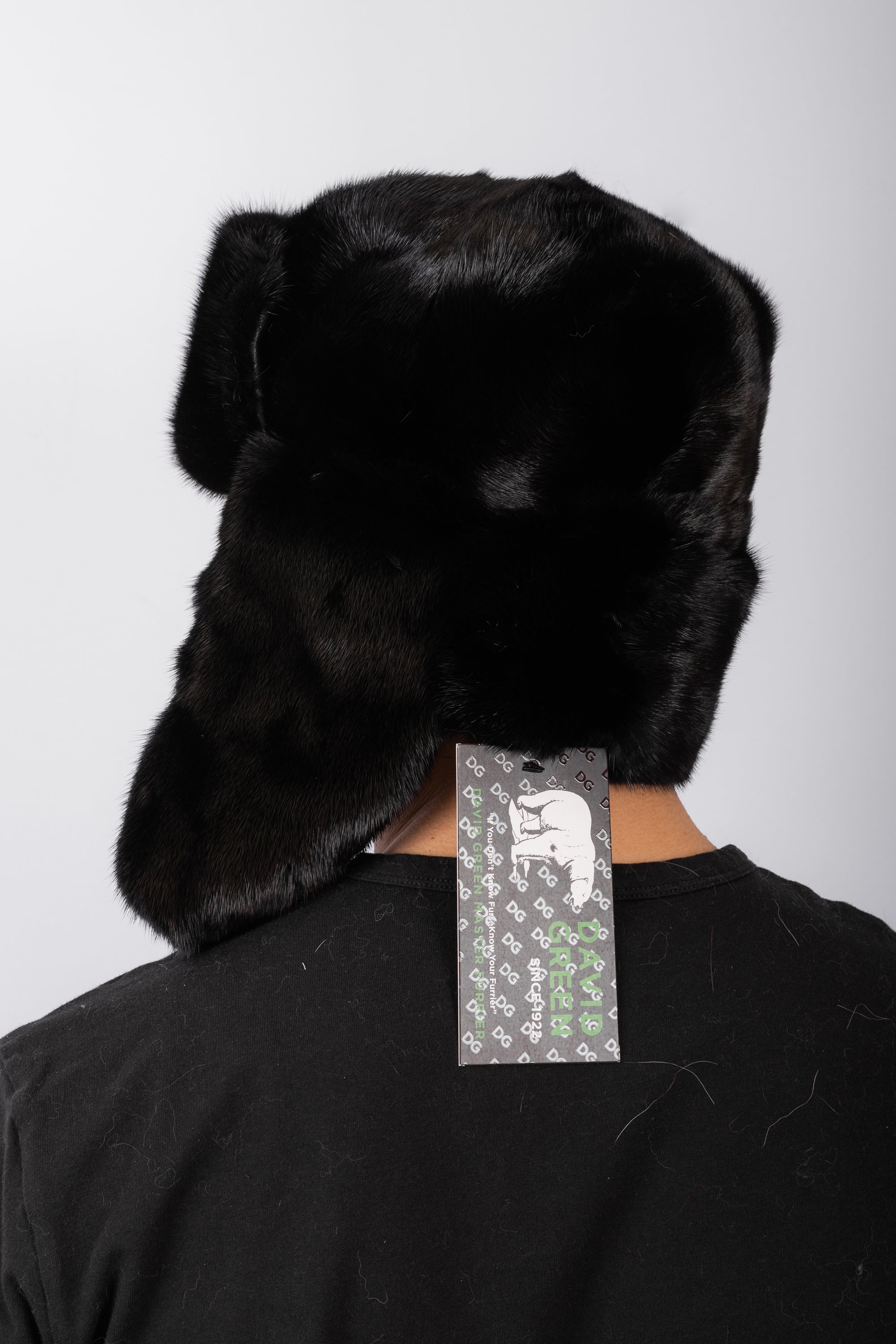 Black Mink Trooper Hat